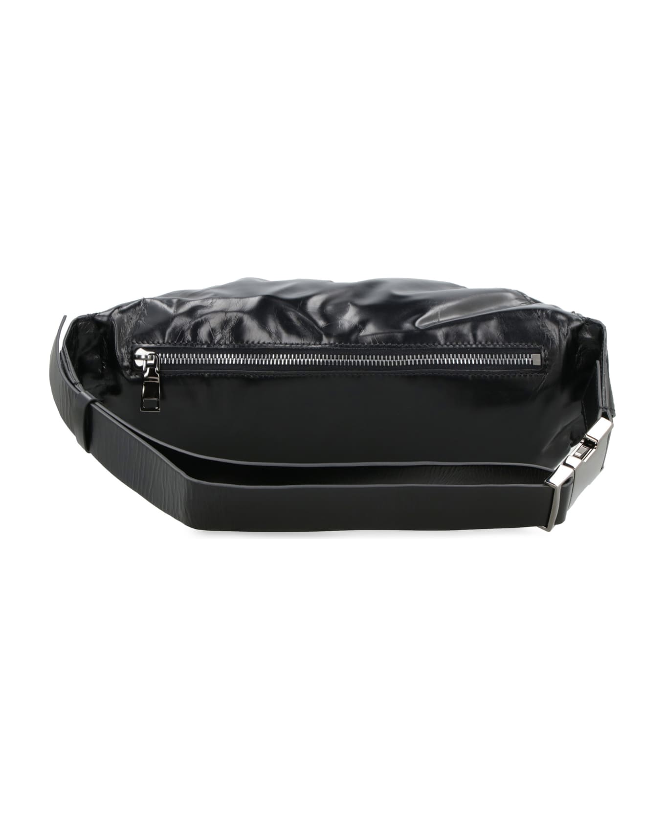 Valentino Garavani - Vltn Soft Leather Belt Bag - black ベルトバッグ