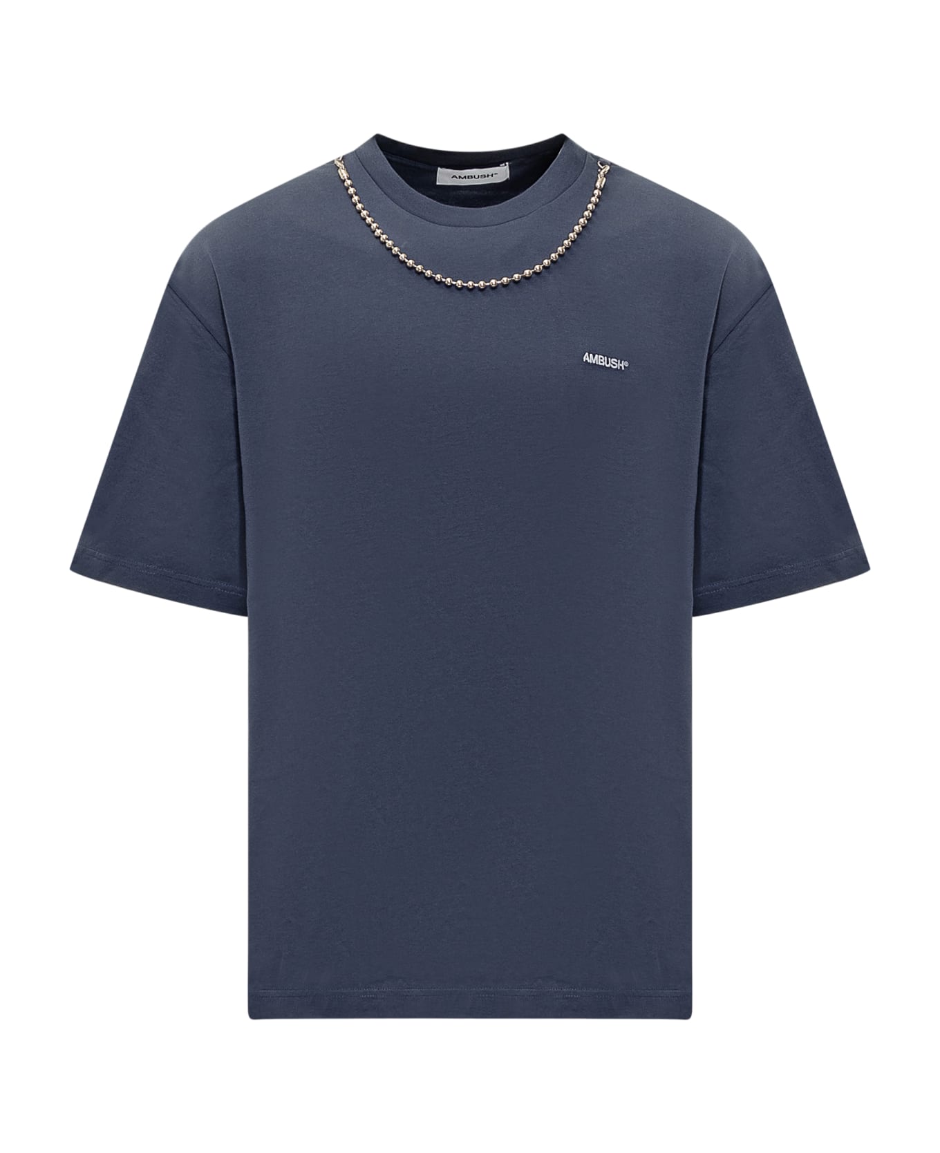 AMBUSH Ballchain T-shirt - INSIGNIA BLUE BLANC DE