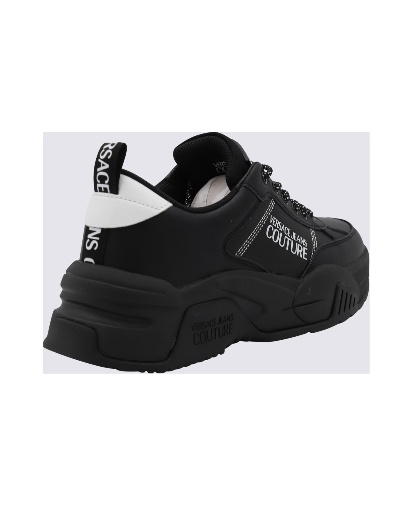 VERSACE ロコミティトレス 77HAOL00 CJ02L899 Versace Jeans Couture Black Sneakers | italist