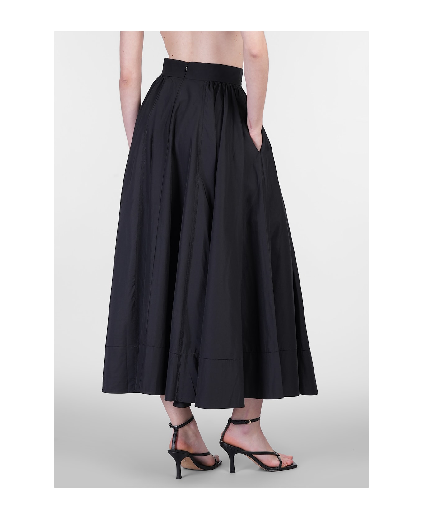The Andamane Winona Skirt Skirt In Black Polyester - black