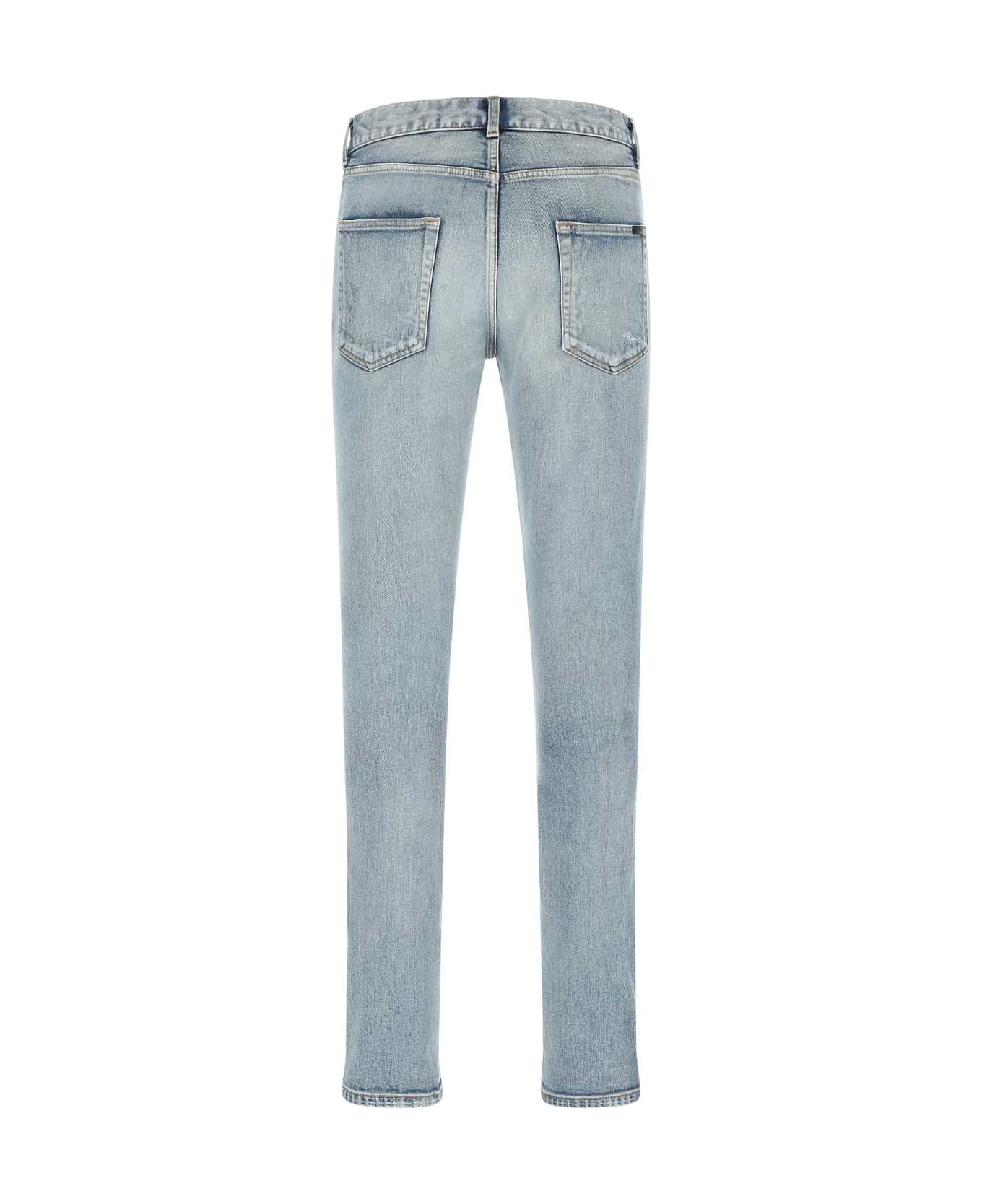 Saint Laurent Stretch Denim Jeans - 4568