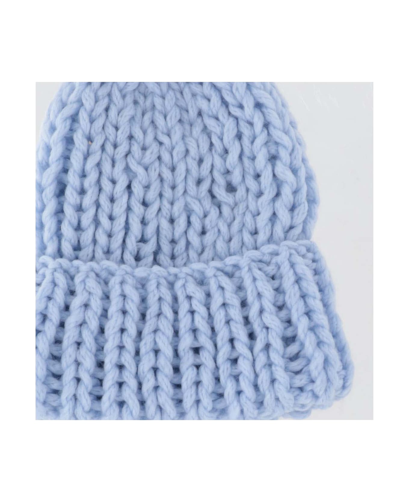 Evyinit Merino Wool Blend Hat - Blue