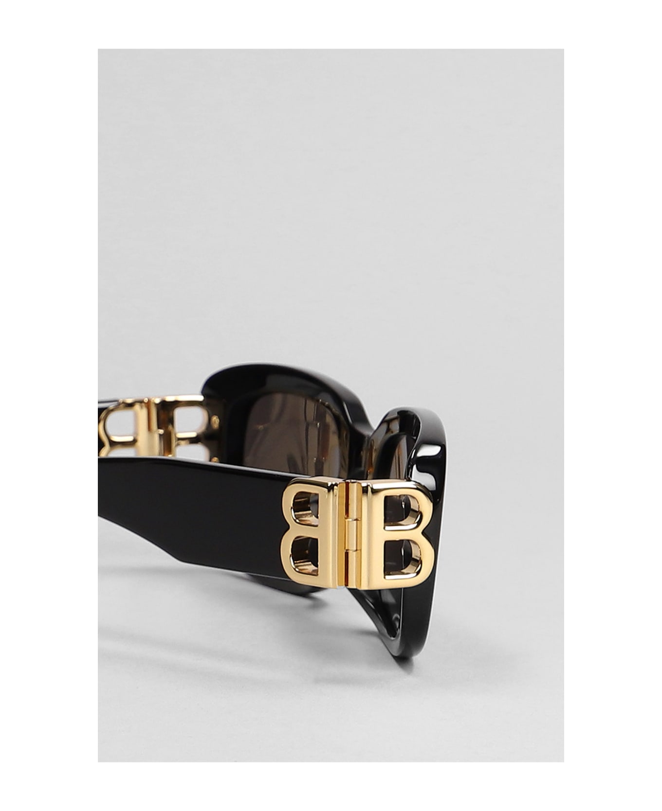 Balenciaga Sunglasses In Black Acetate - black