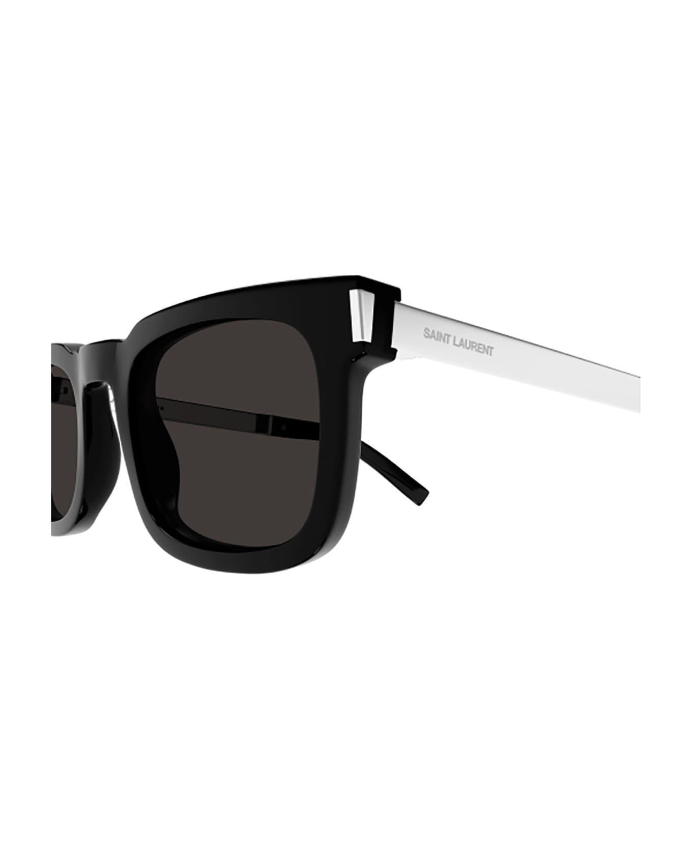 Saint Laurent Eyewear SL 581 Sunglasses - Black Silver Black