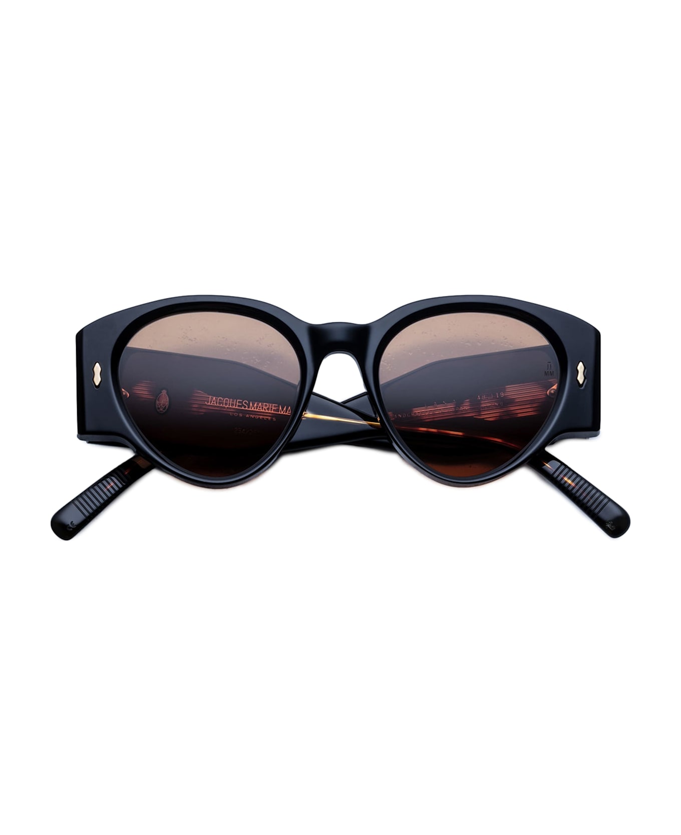 Jacques Marie Mage Lana - Noir Sunglasses - Black