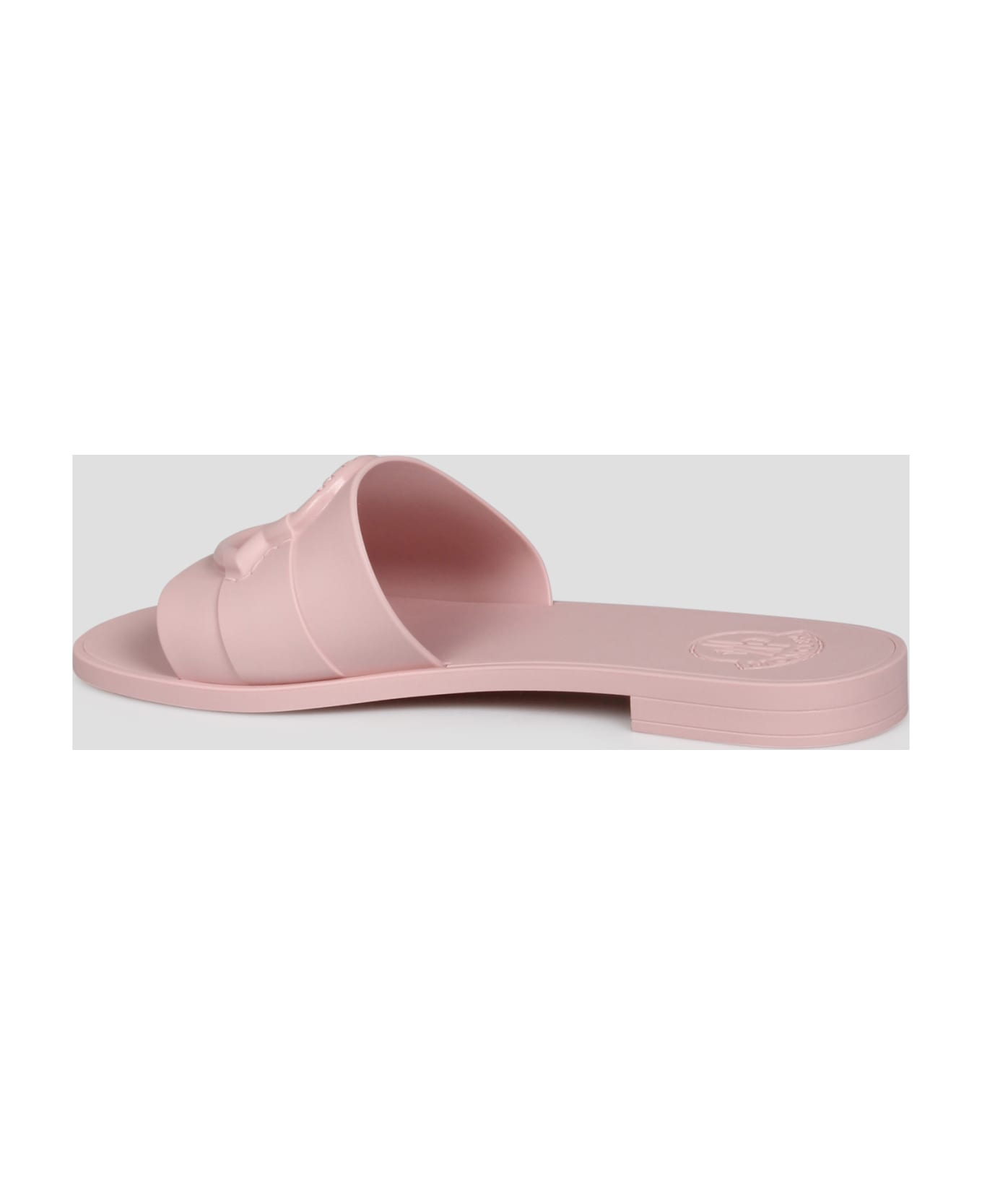 Moncler Mon Slide Sandal - Pink & Purple