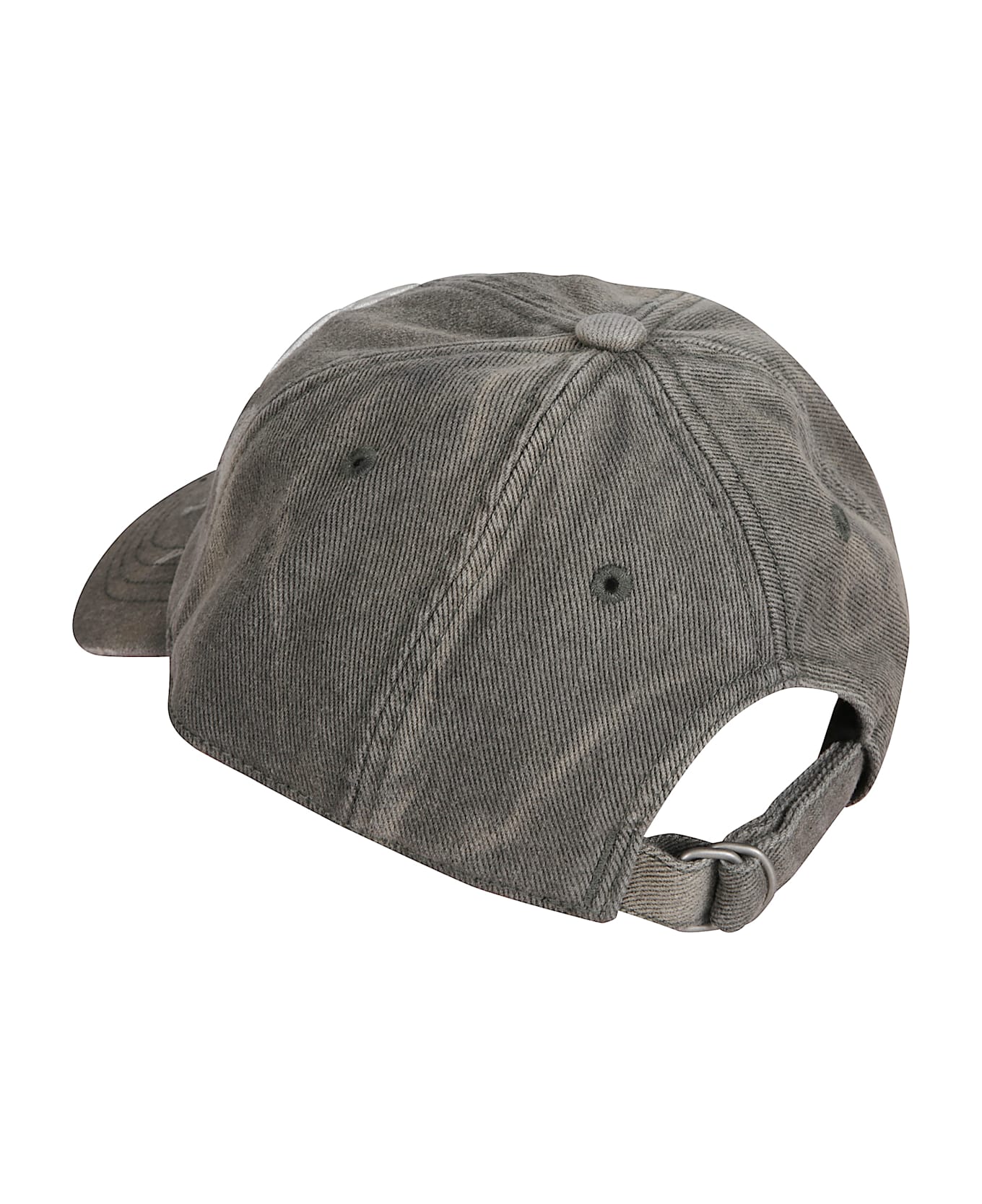 Acne Studios Visor Hat With Print - Grey