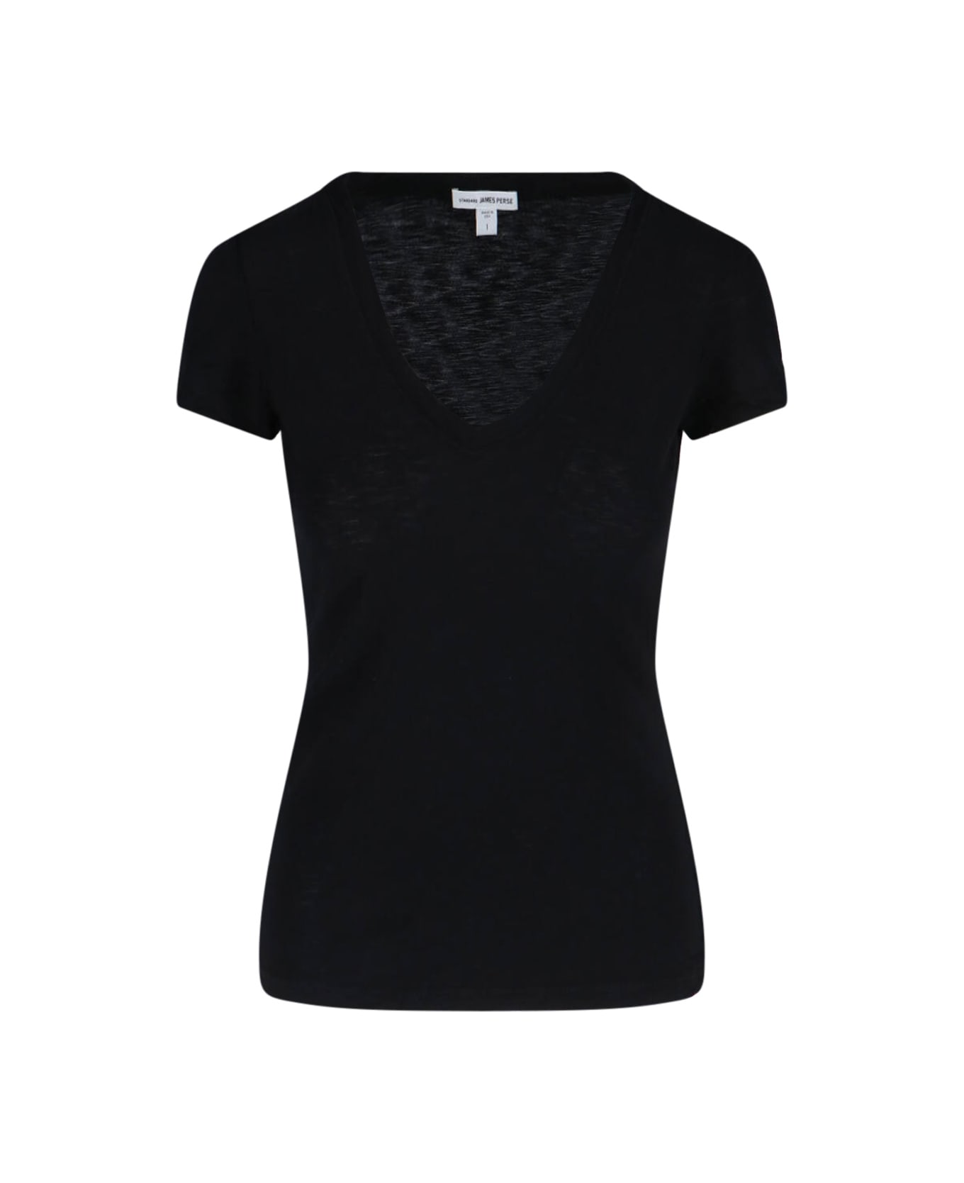 James Perse V-neck T-shirt - Black  