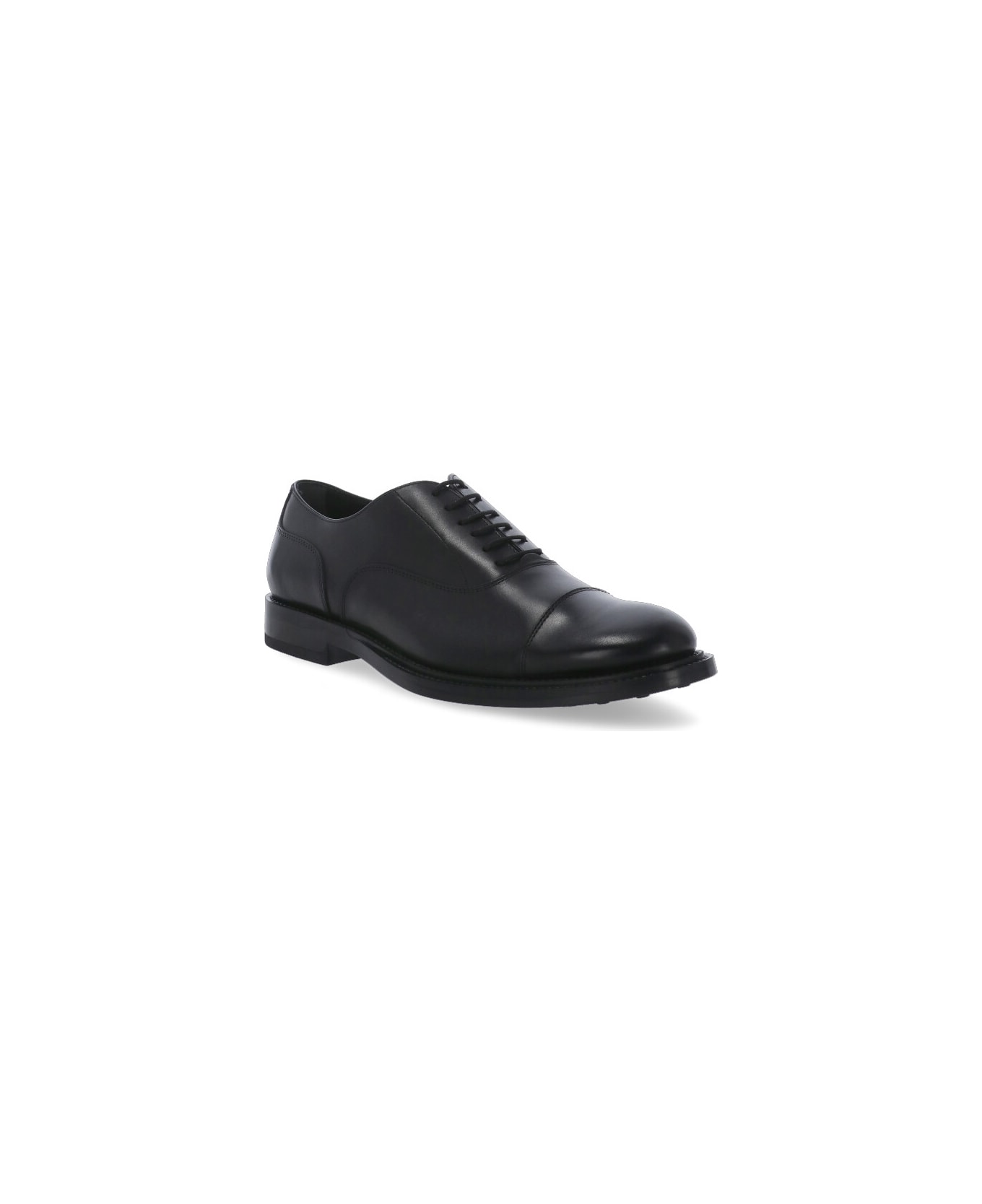 Tod's Leather Lace-ups - Black