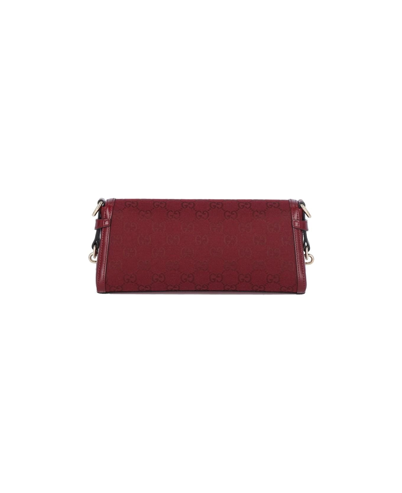 Gucci 'luce' Small Shoulder Bag - Red