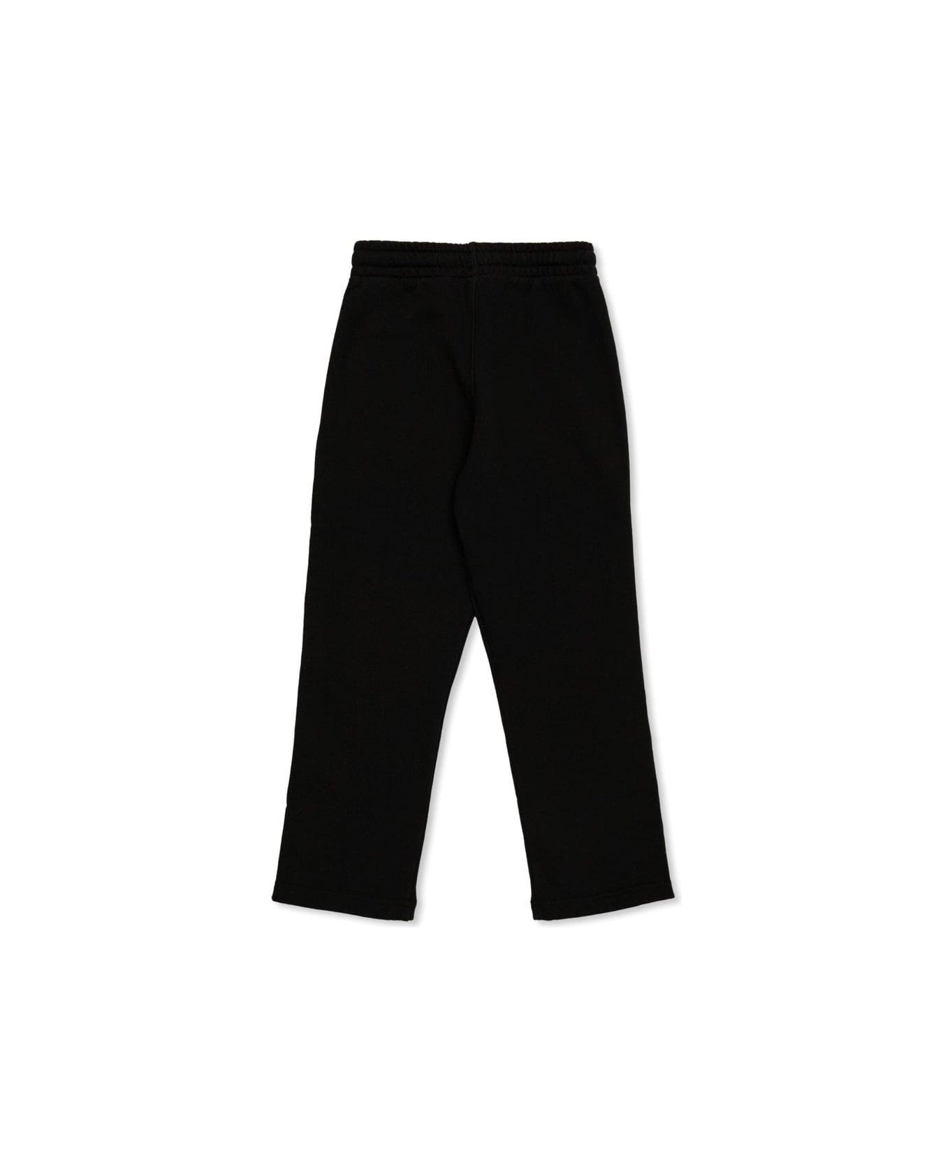 Off-White Bookish Logo Band Drawstring Track Pants - Black