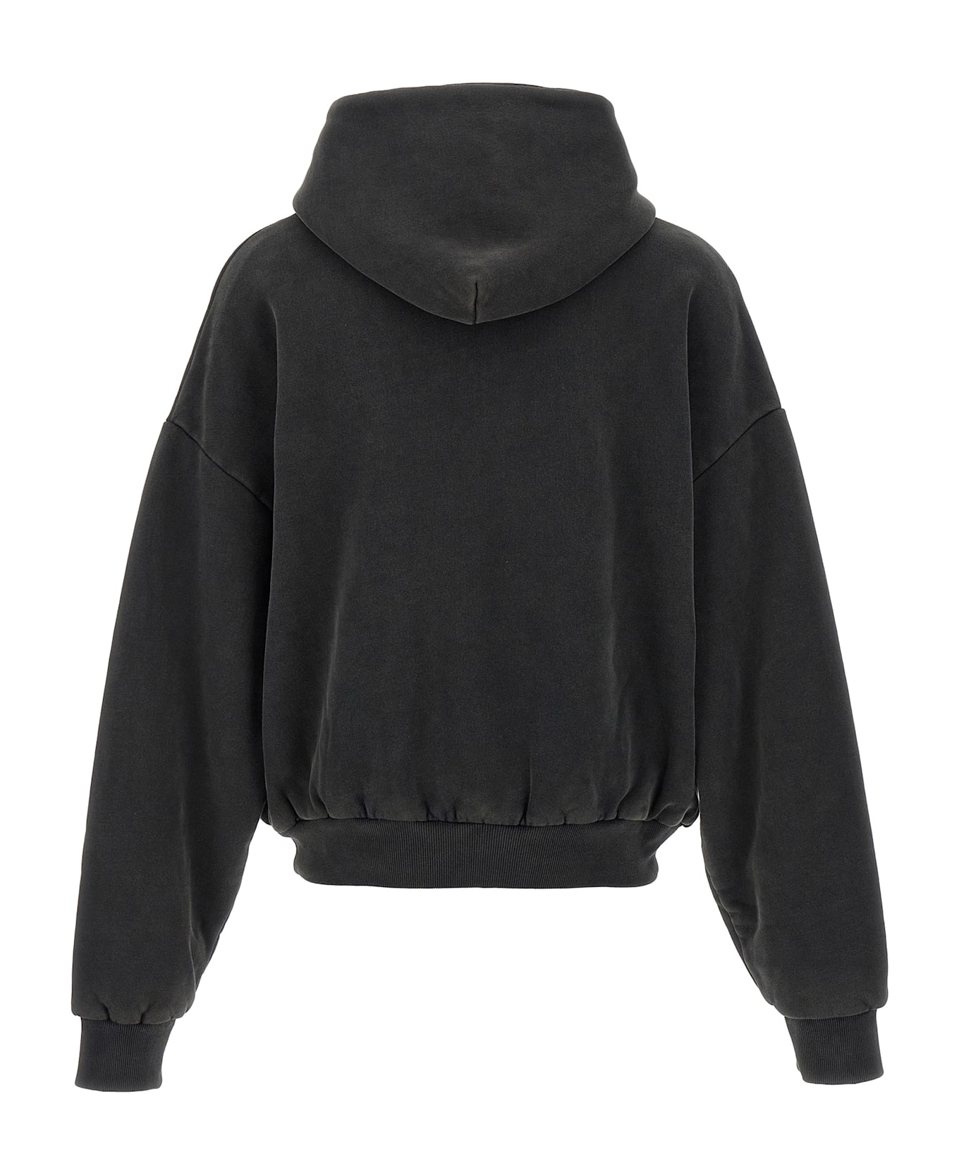 Entire Studios 
thermarl Hood Washed
 Hoodie - Black  