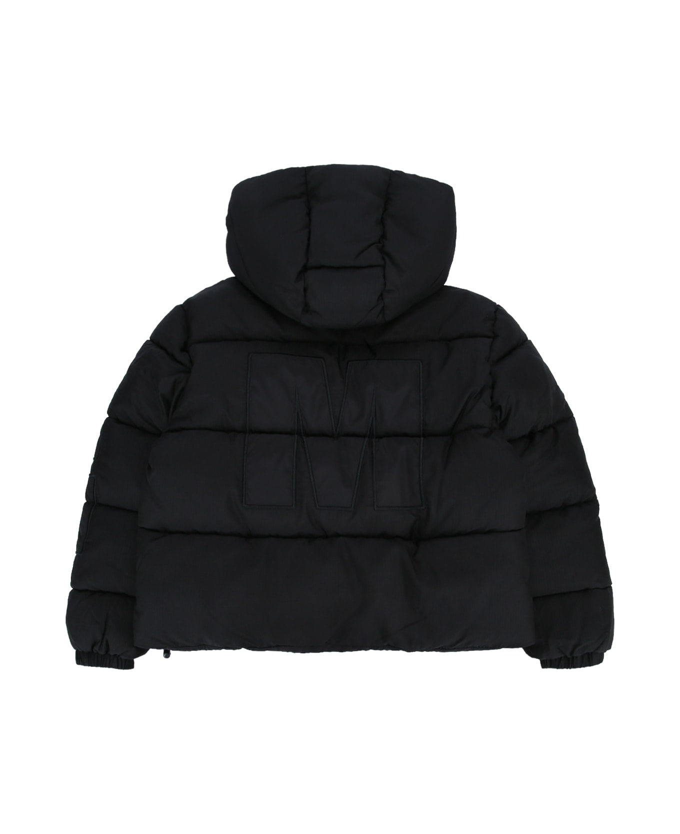 MSGM Ripstop Nylon Puffer Jacket Unisex - NERO/BLACK
