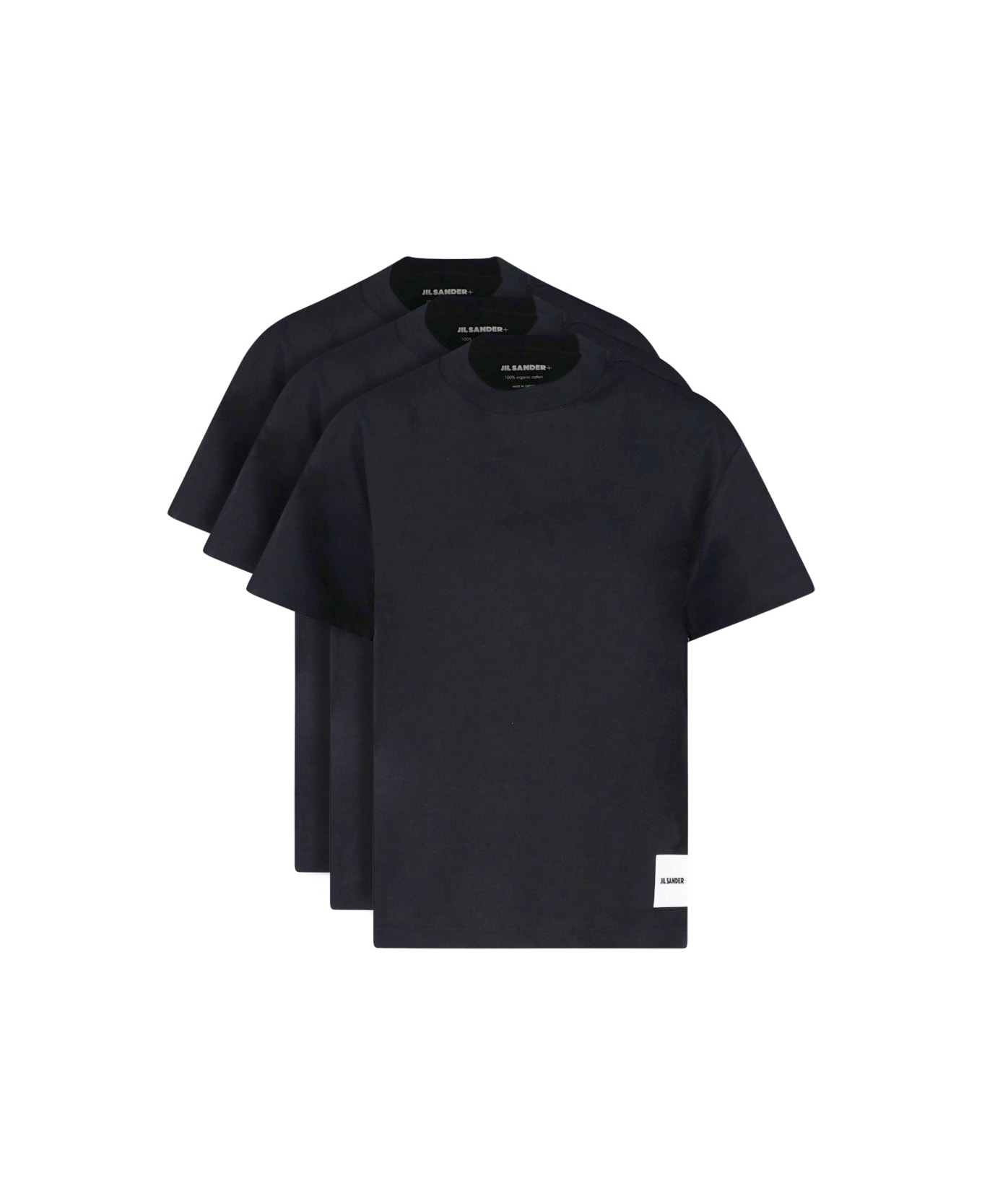 Jil Sander Logo T-shirt Set - Black   Tシャツ