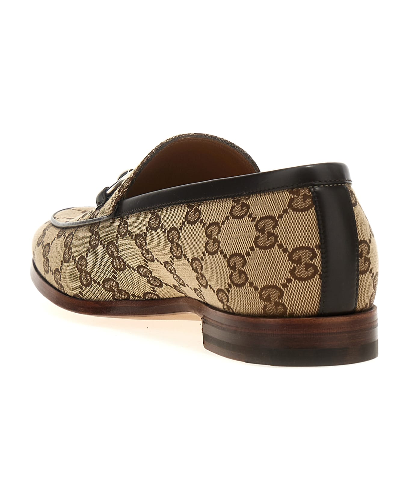 Gucci Moccasini 
morsetto
 - Beige-ebony/n.cocoa