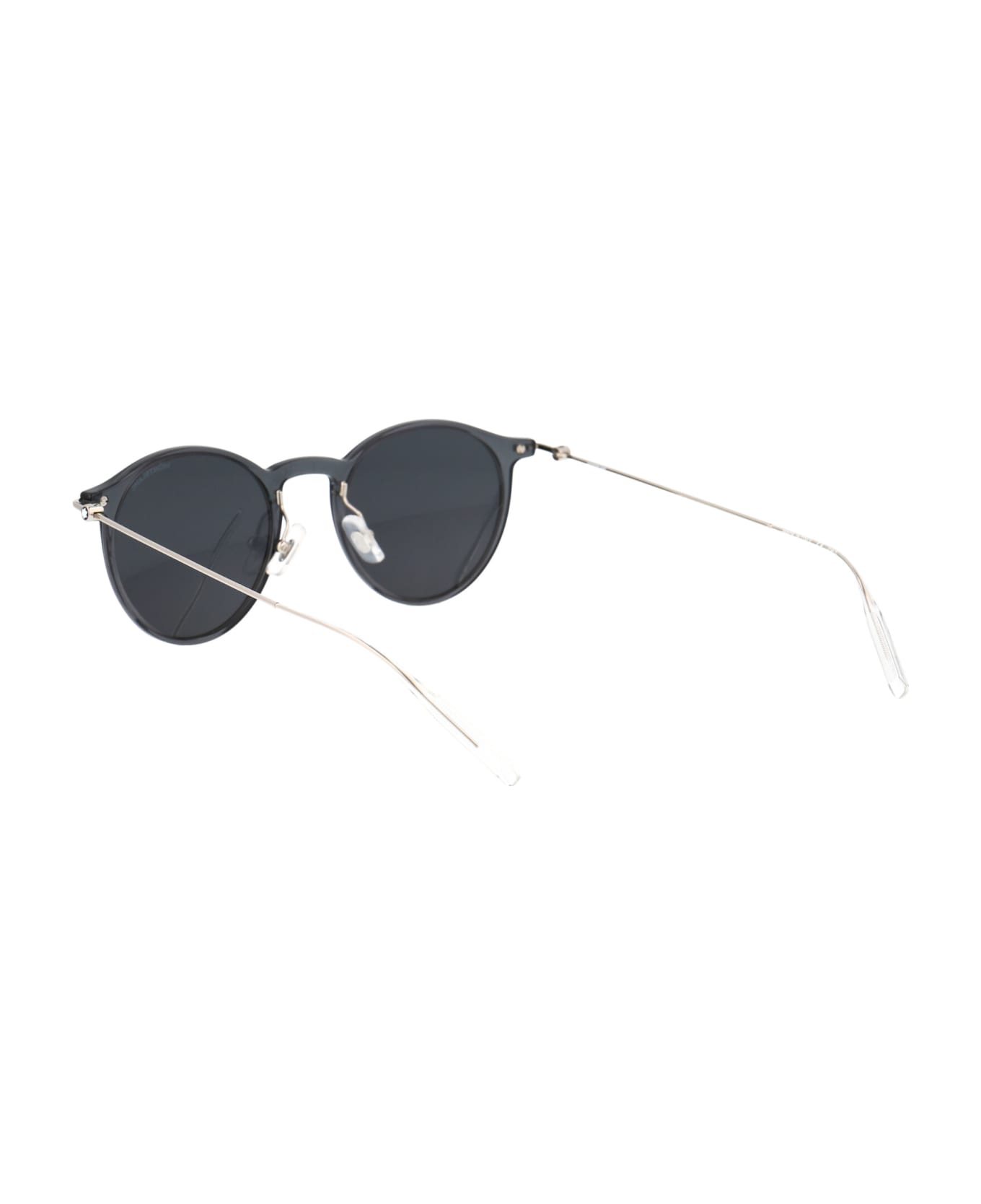 Montblanc Mb0097s Sunglasses - 001 GREY SILVER GREY