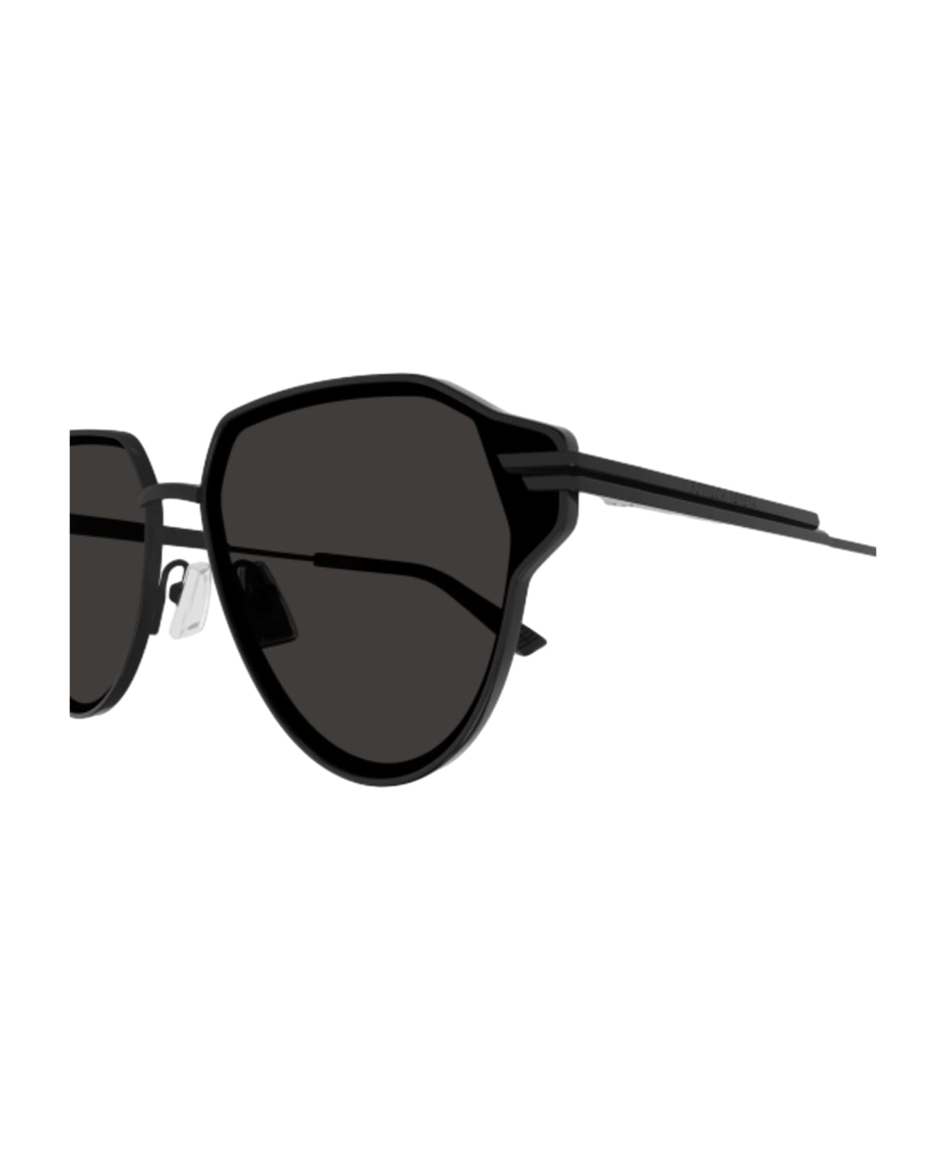 Bottega Veneta Eyewear Bv1271s-001 - Black Sunglasses - Black