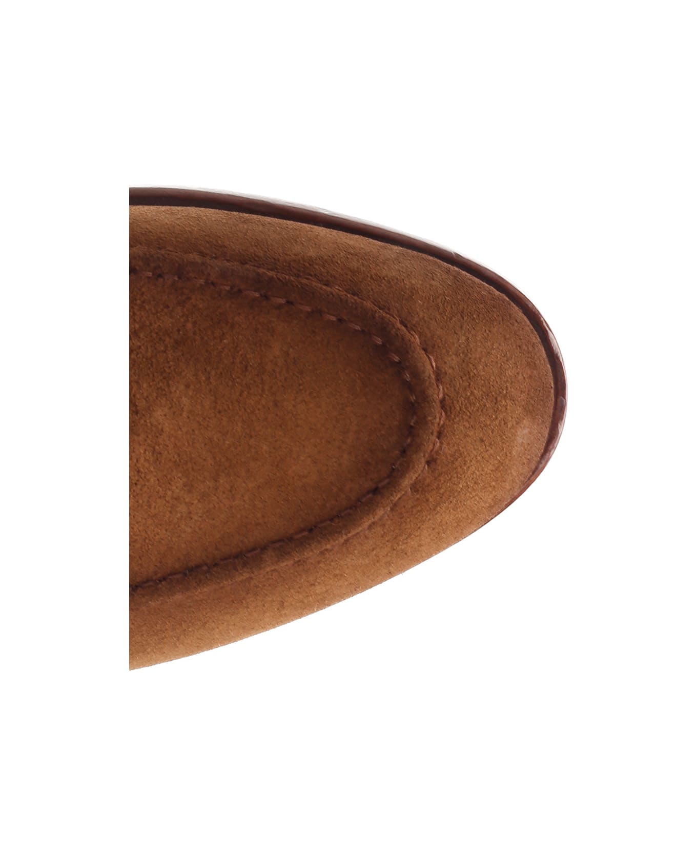 Officine Creative "temple 016" Suede Loafer - Brown