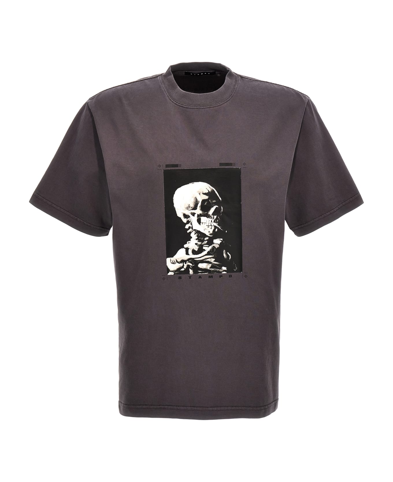 Stampd 'skeleton Garment' T-shirt - Gray