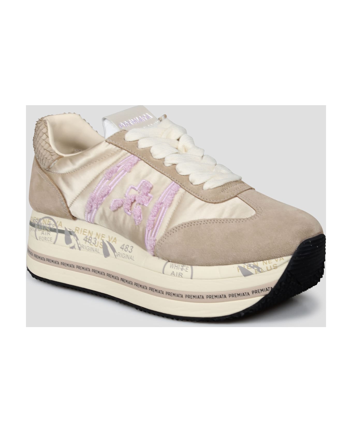 Premiata Beth 6954 Sneakers - Nude & Neutrals