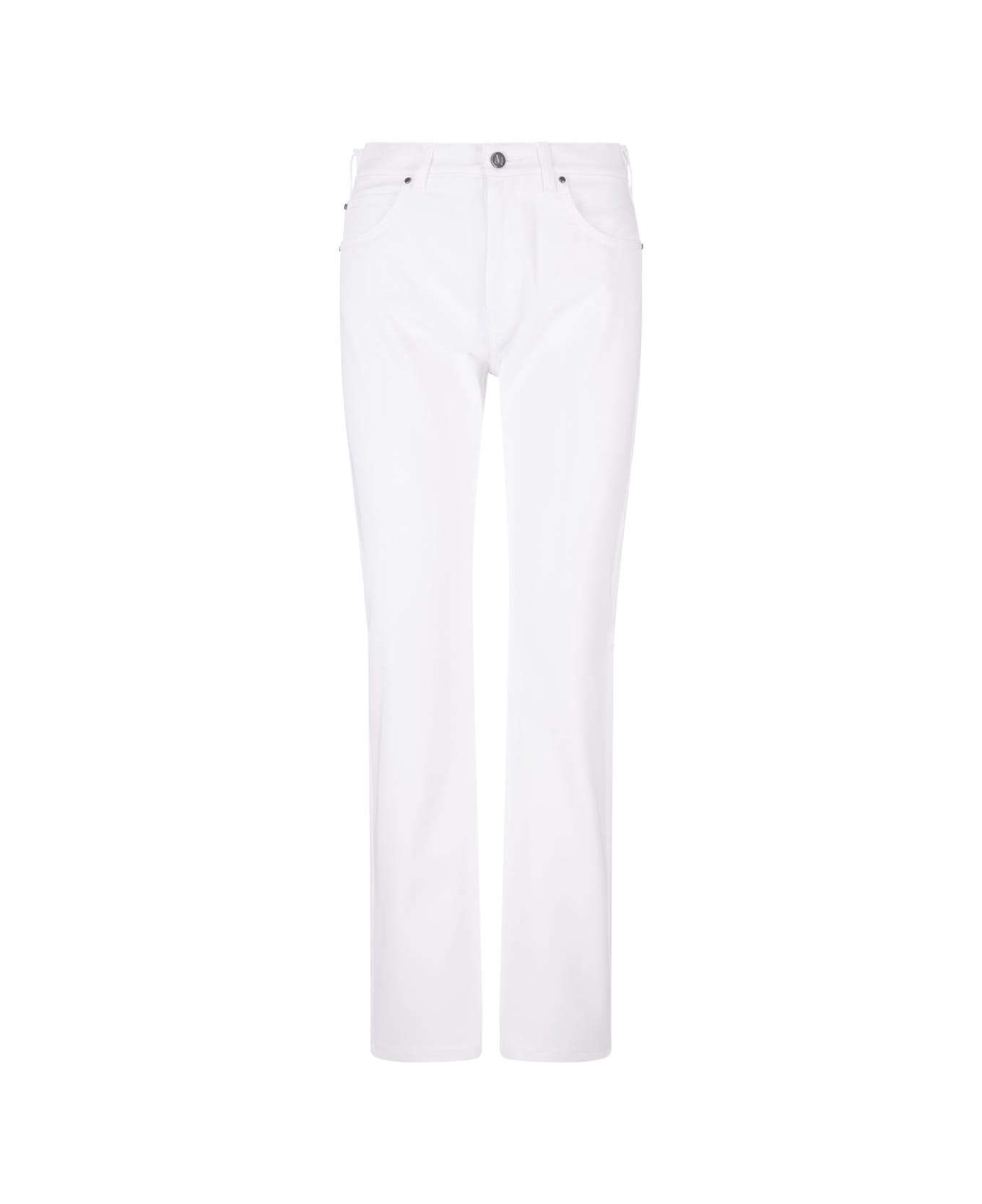 Max Mara White Caprile Jeans - Bianco