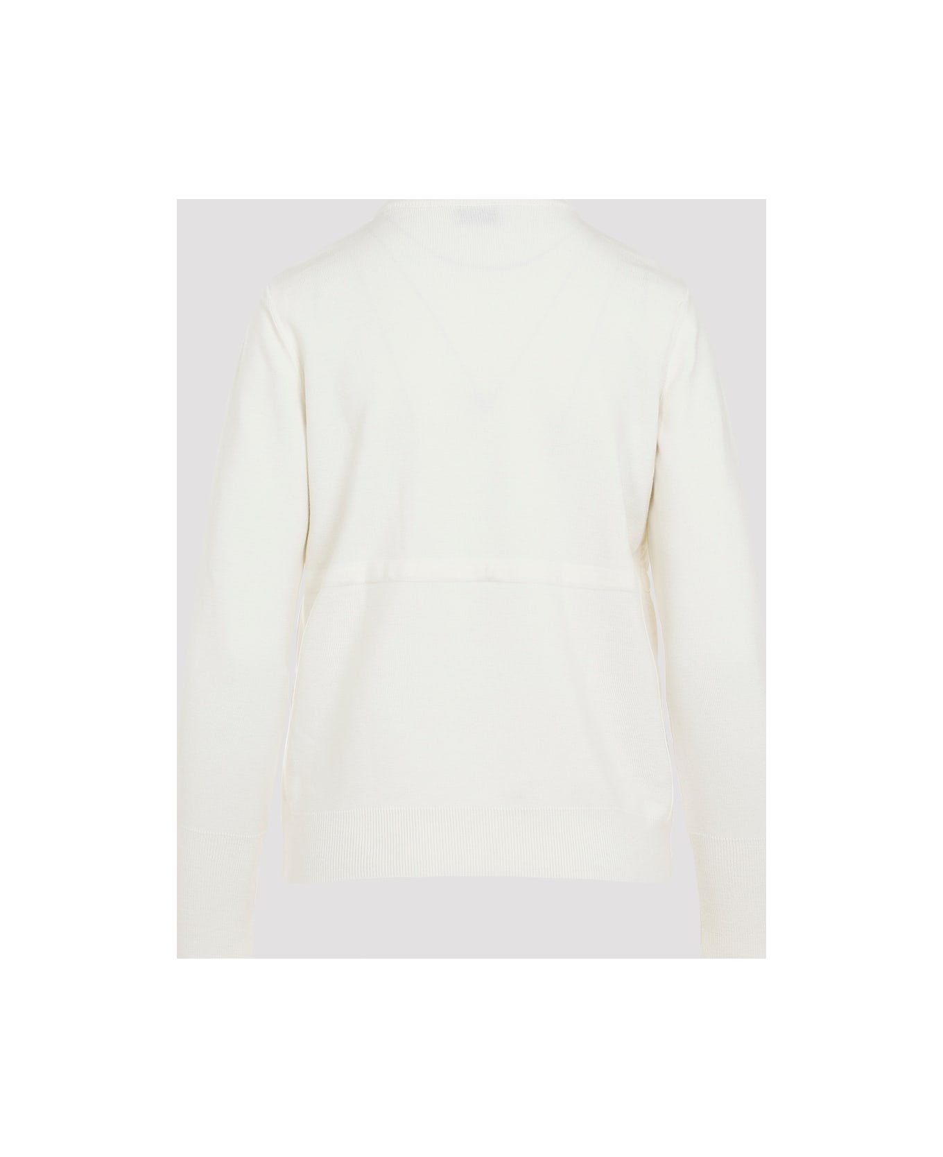 Moncler Cardigan Tricot - White