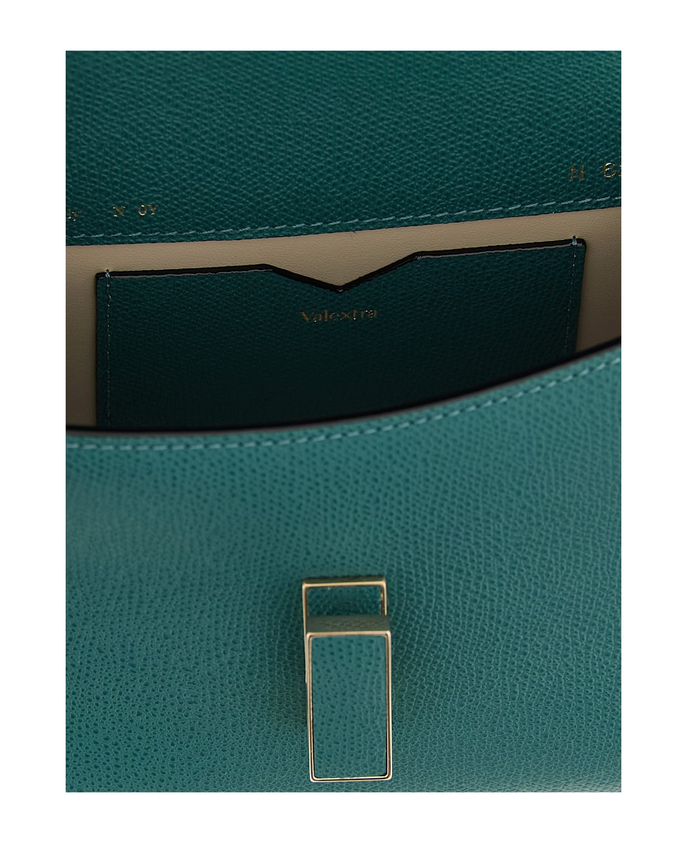 Valextra Micro 
iside
 Crossbody Bag - Green