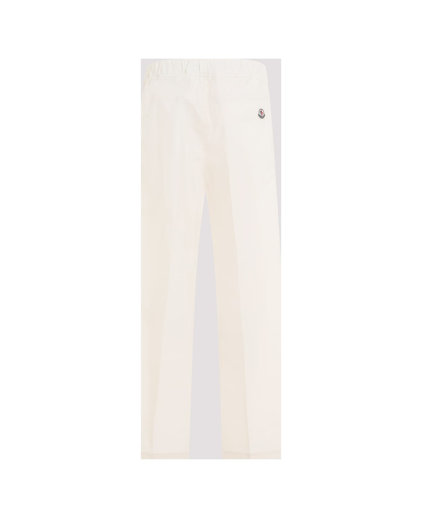 Moncler Cotton Track Pants - Ivory