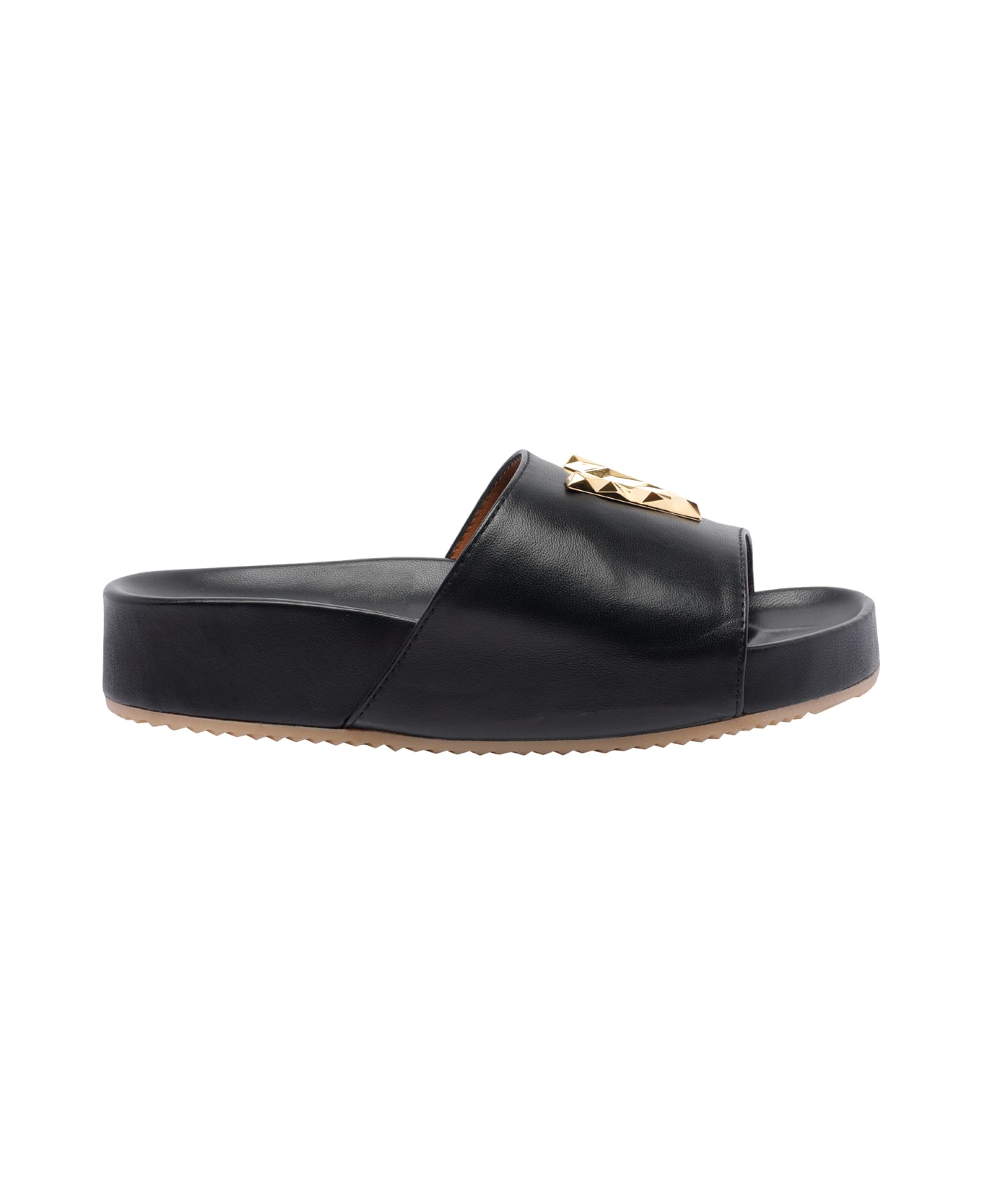 Via Roma 15 Sandals - Black