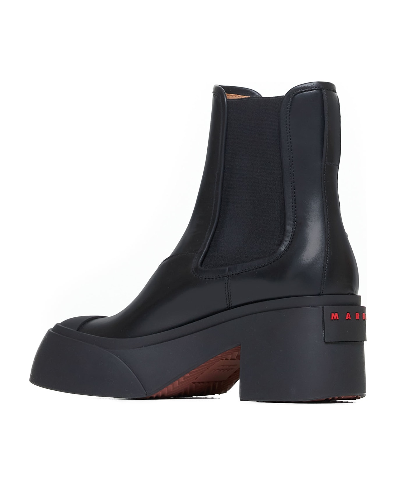 ショートブーツ・ブーティ MARNI FW24 (SNZW018740 P272200N99) Marni Ankle Boots SNZW018740.P2722-00N99 BLACK | IlDuomo