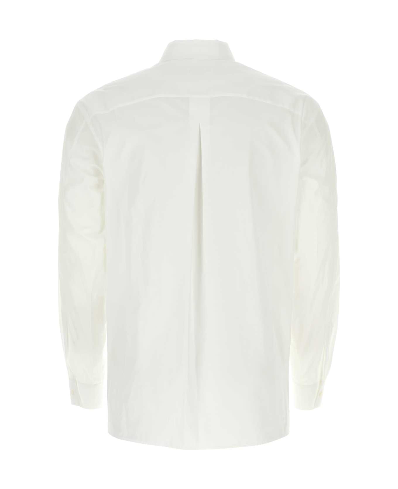Jil Sander White Poplin Shirt - 100 シャツ