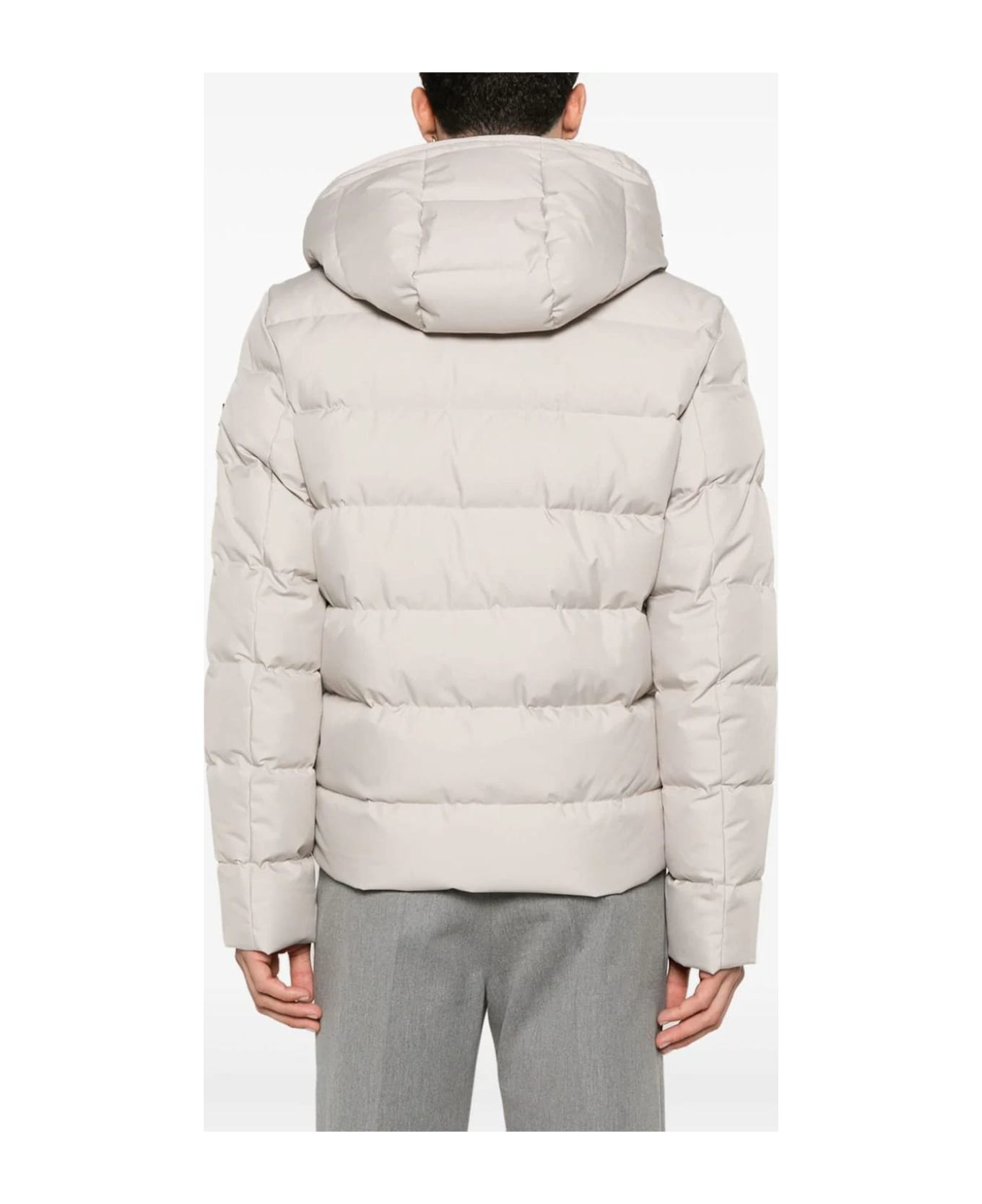 Fay Light Beige Double Front Down Jacket | italist