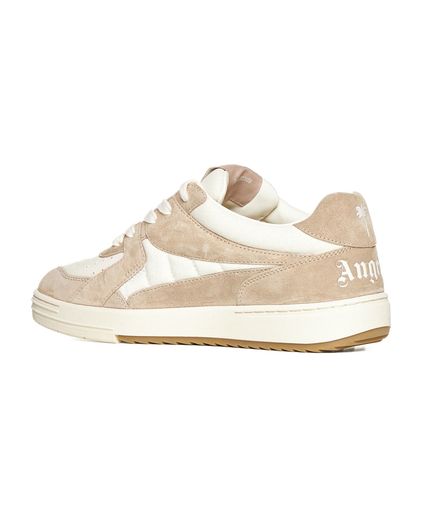 Palm Angels University Sneakers - White camel スニーカー