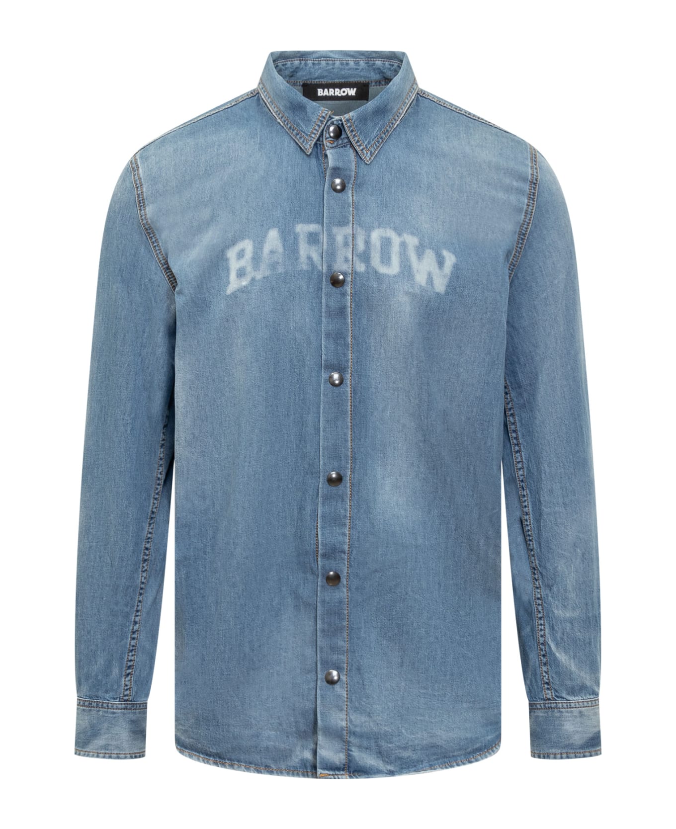 Barrow Denim Shirt - DENIM BLUE シャツ