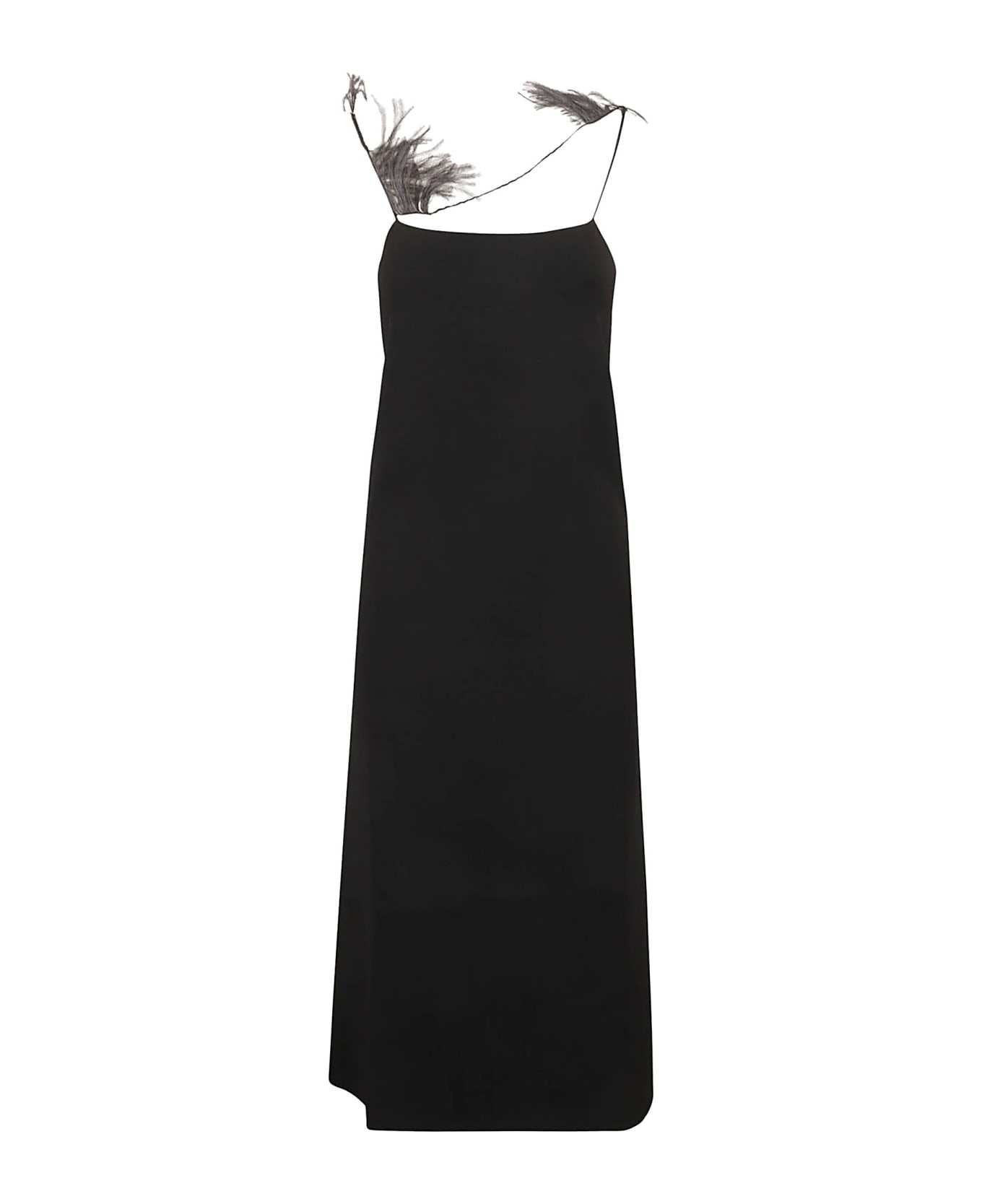Jil Sander Interlock Knit Dress - Black ワンピース＆ドレス