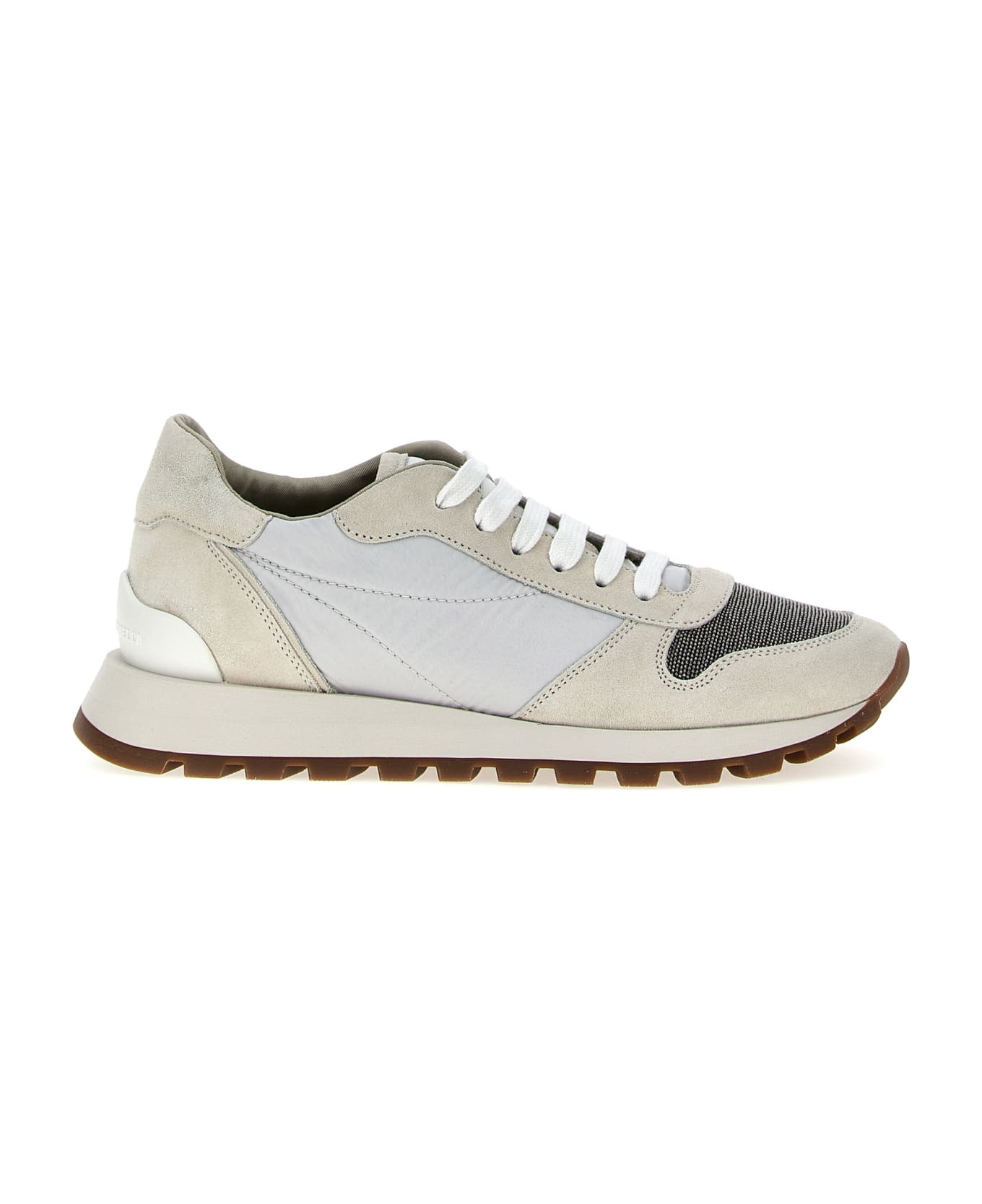Brunello Cucinelli Precious Band Insert Sneakers - Multicolor
