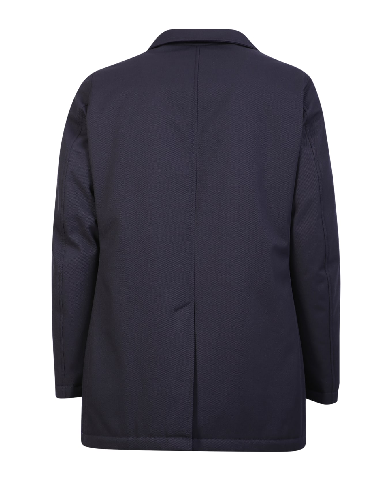 Herno Double Breasted Coat - Blue
