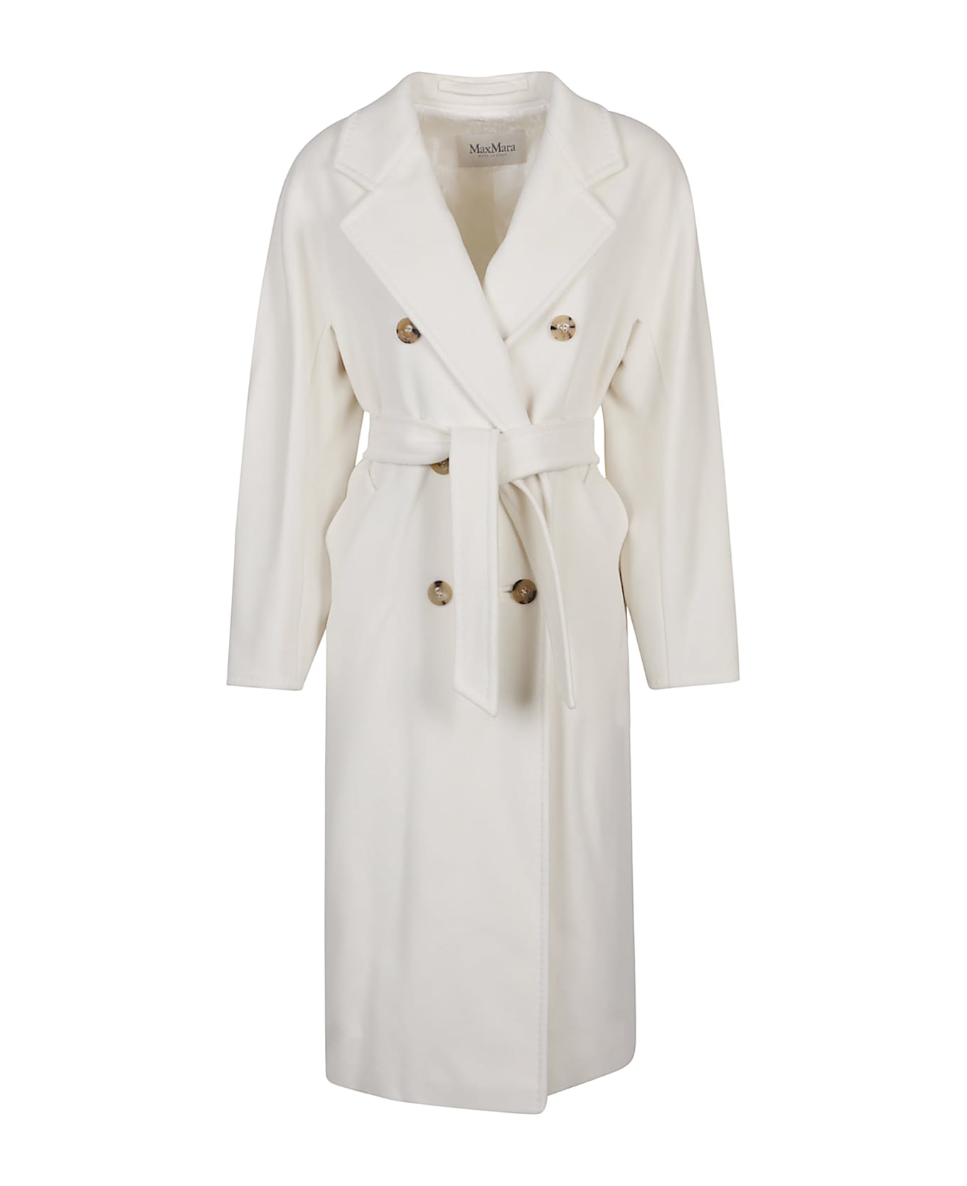 Max Mara Madame Coat - Bianco