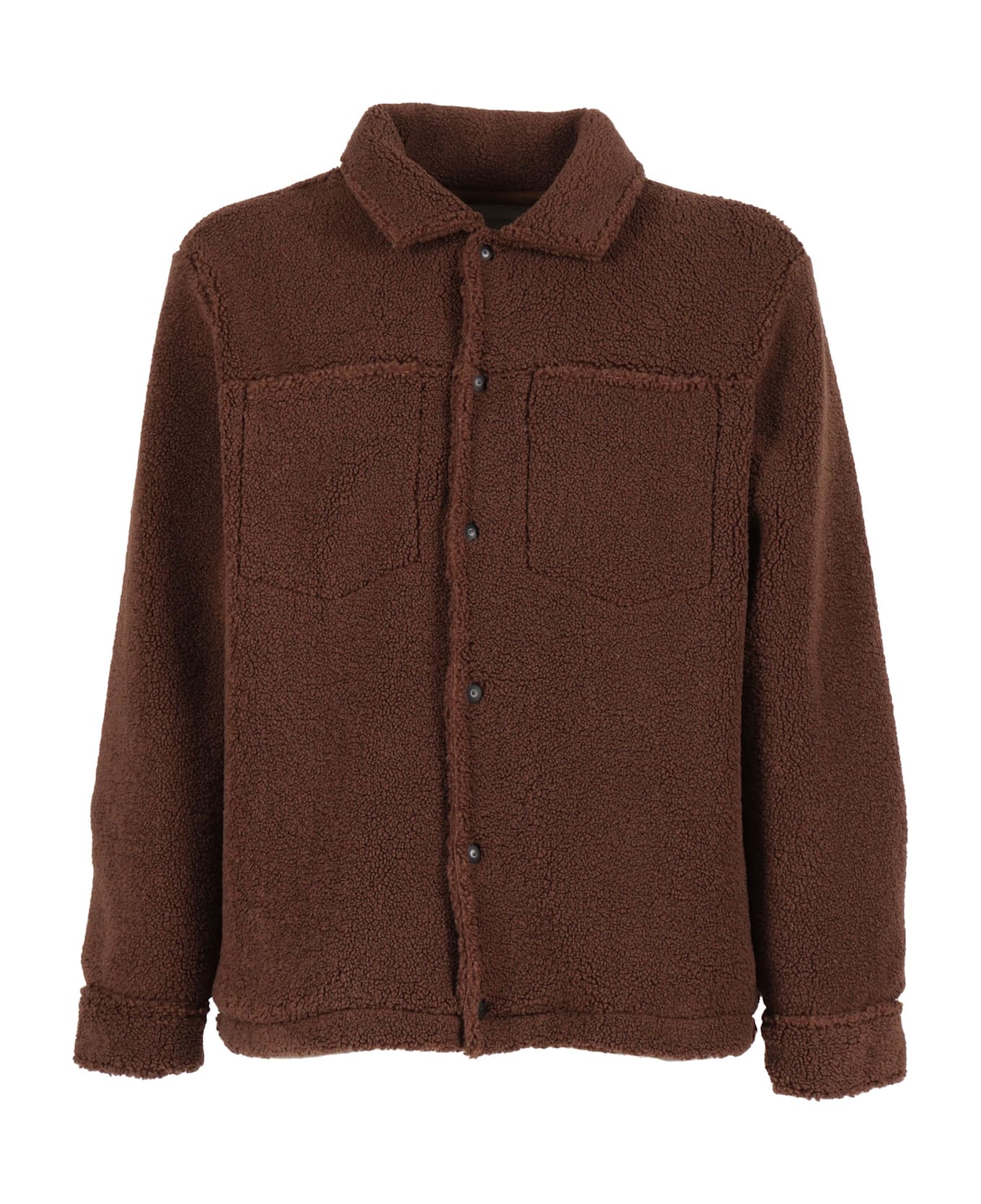 Ballantyne Over Shirt - BROWN