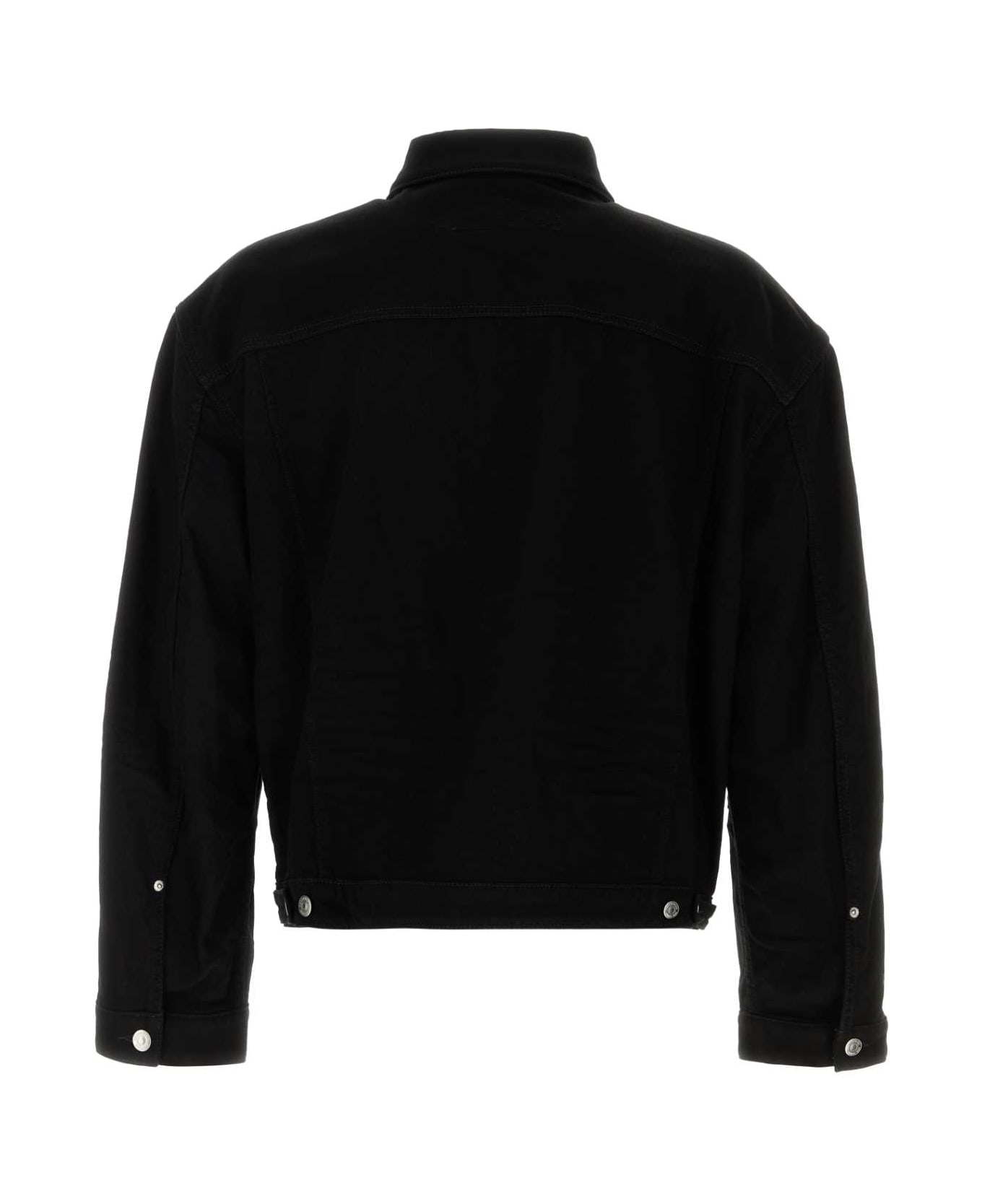 Dsquared2 Black Stretch Denim Jacket - Black
