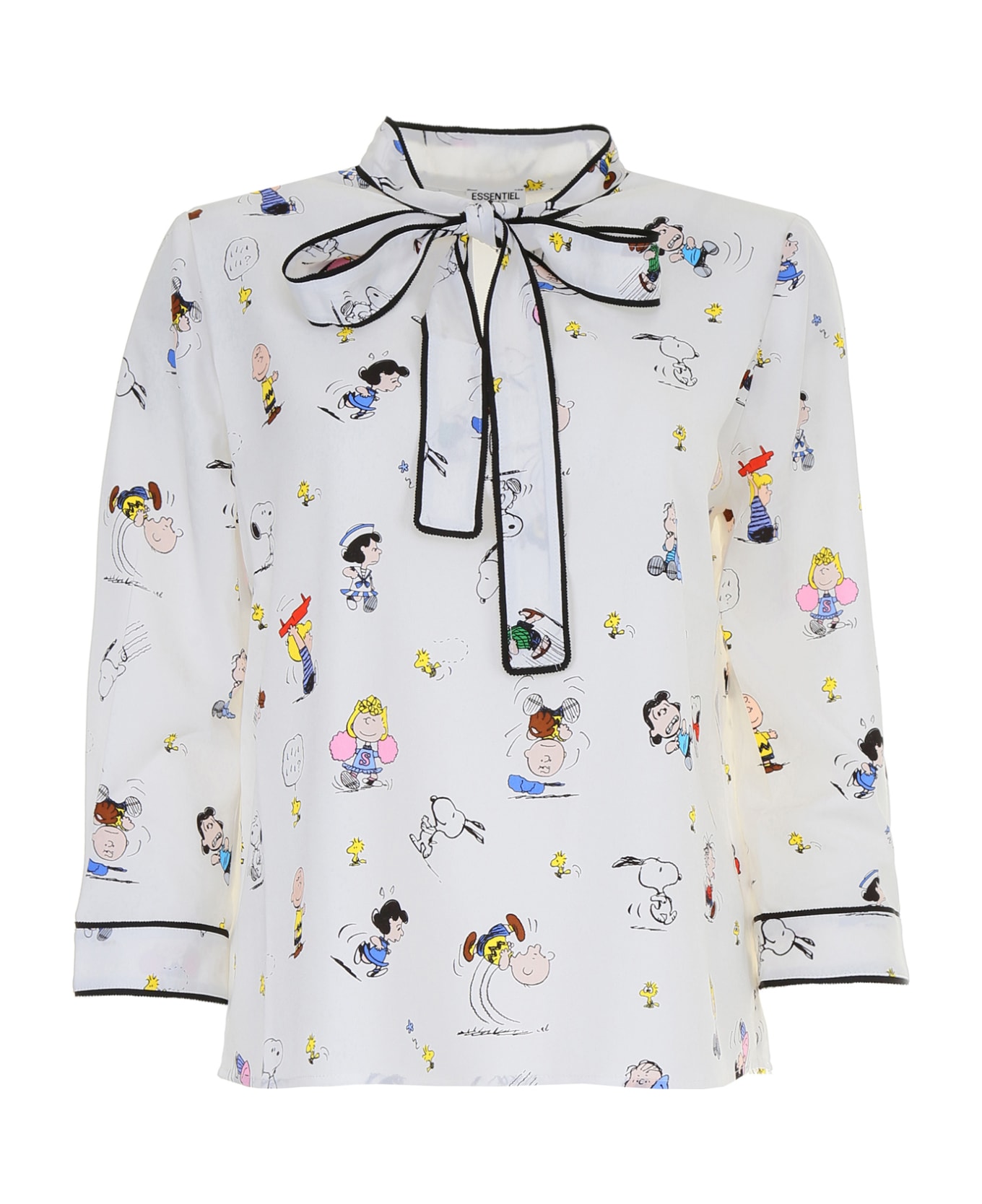 Essentiel Antwerp Essentiel Peanuts Blouse - WHITE MULTI|Bianco