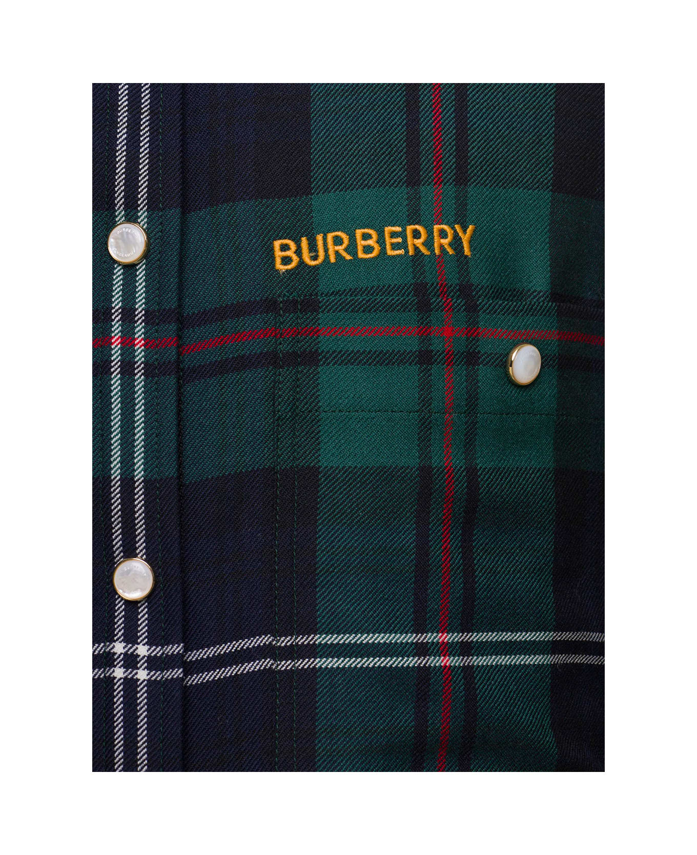 Burberry W Woven Tops - Green