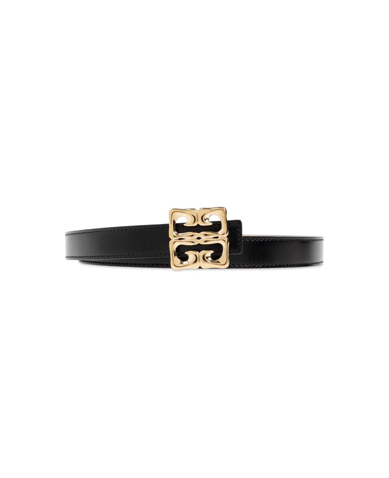 GIVENCHY 4G リキッド リバーシブル レザーベルト Givenchy 4g Liquid Buckle Belt | italist