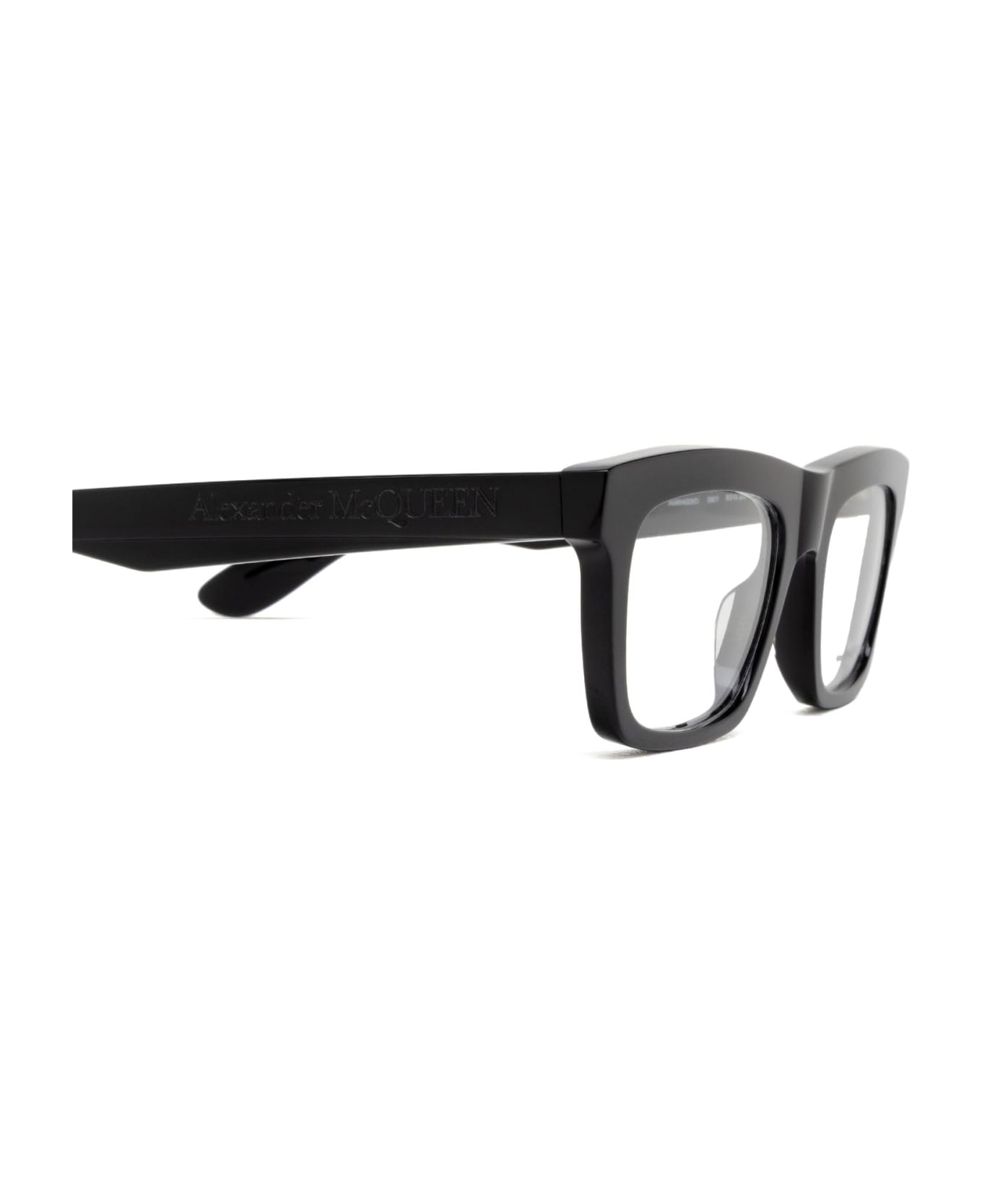 Alexander McQueen Eyewear Am0423o Black Glasses - Black