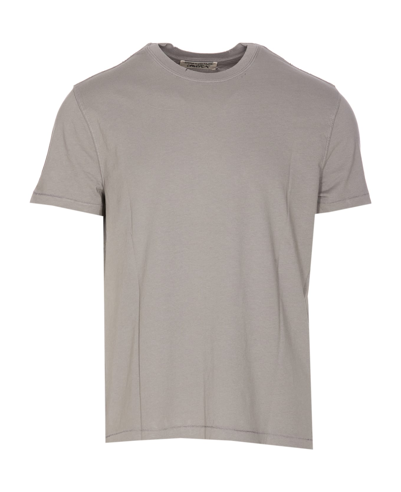 Zadig & Voltaire Jimmy Destroy T-shirt - Grey
