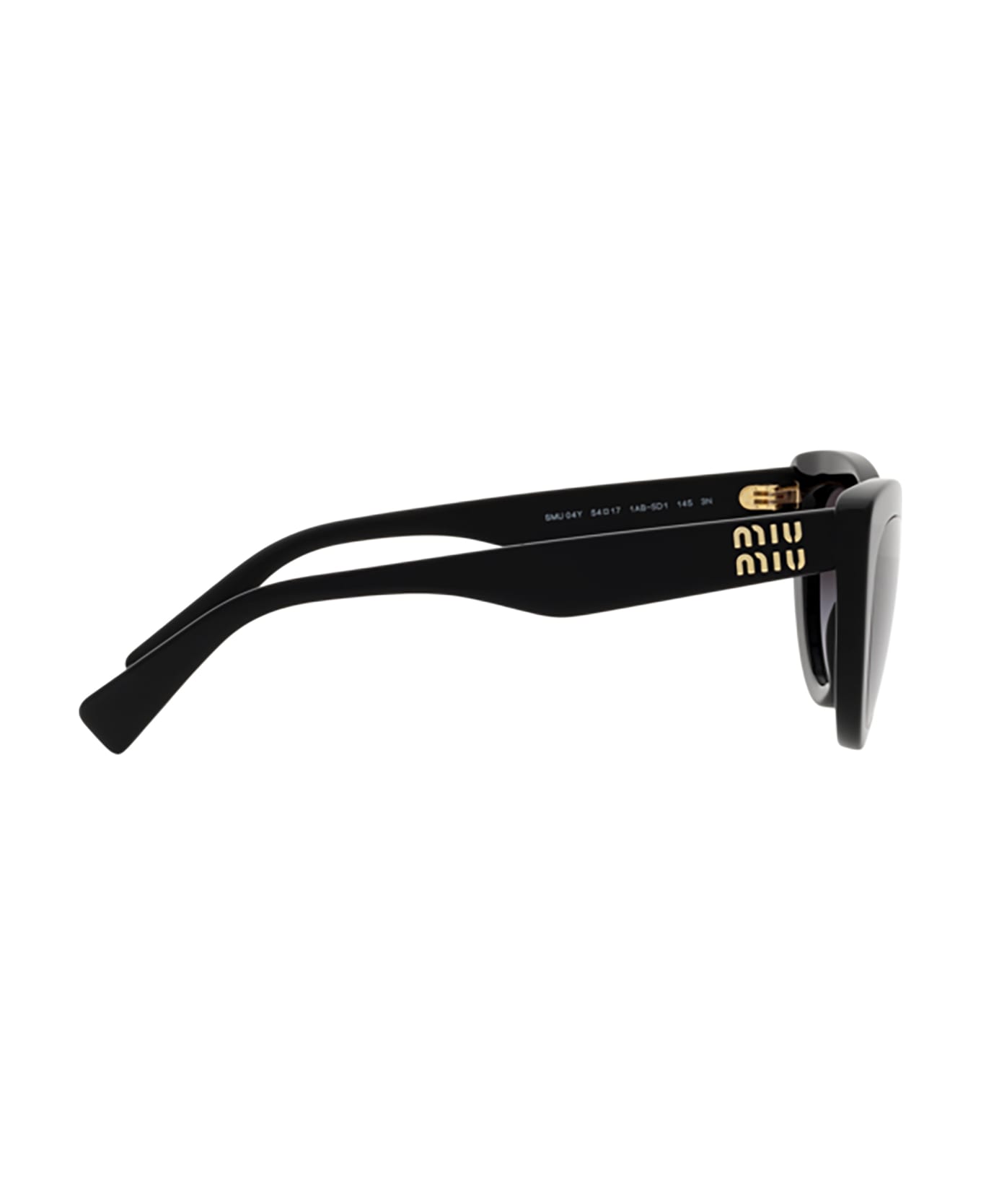Miu Miu Eyewear Mu 04ys Black Sunglasses - Black