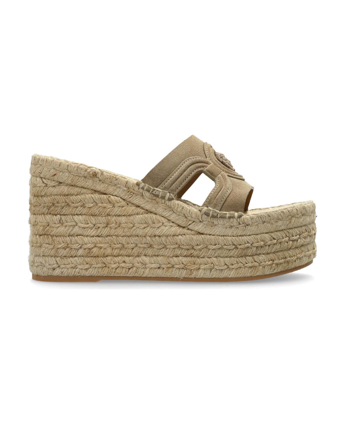 Versace Wedge Shoes - Beige