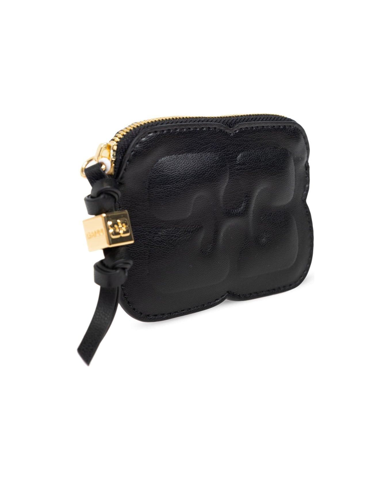 Ganni Card Holder - BLACK