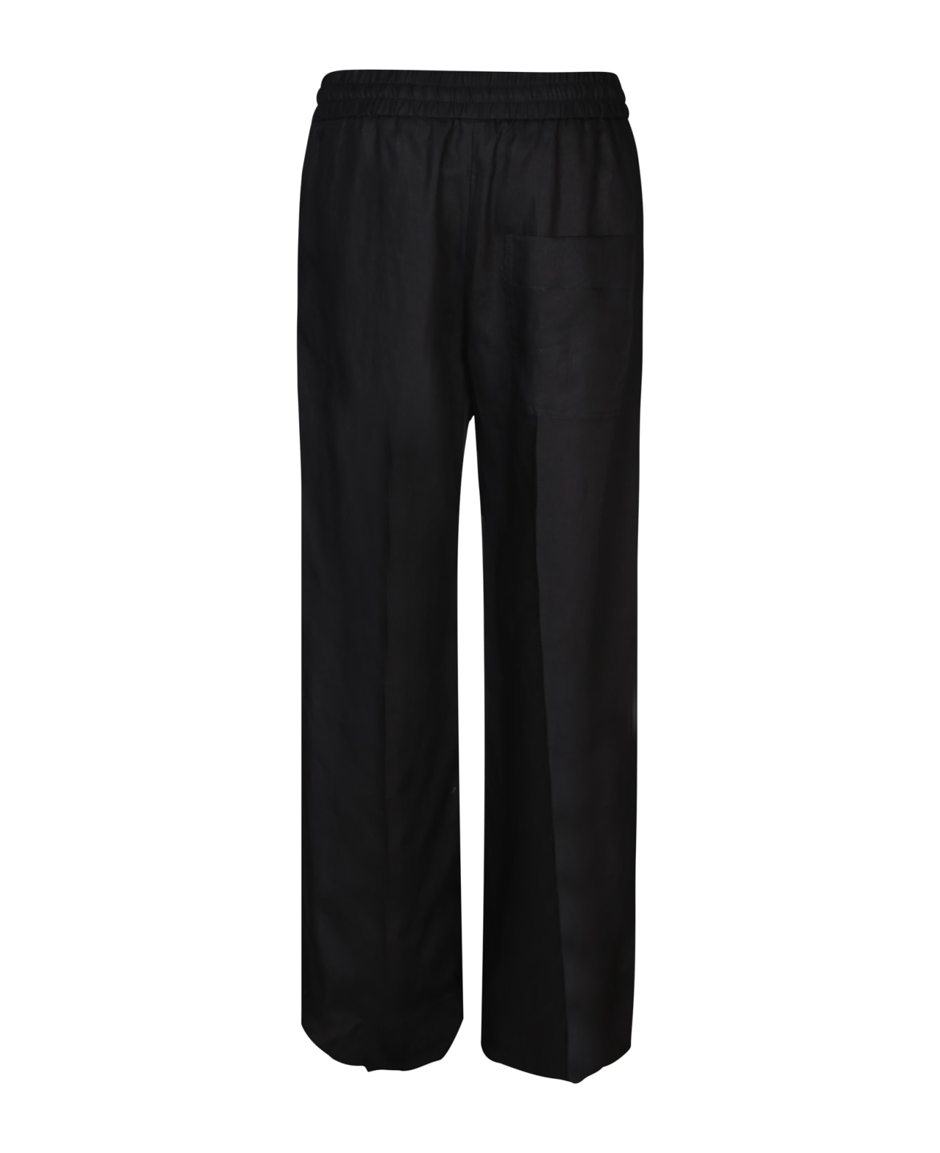 Paul Smith Wide-fit Black Trousers - Black ボトムス