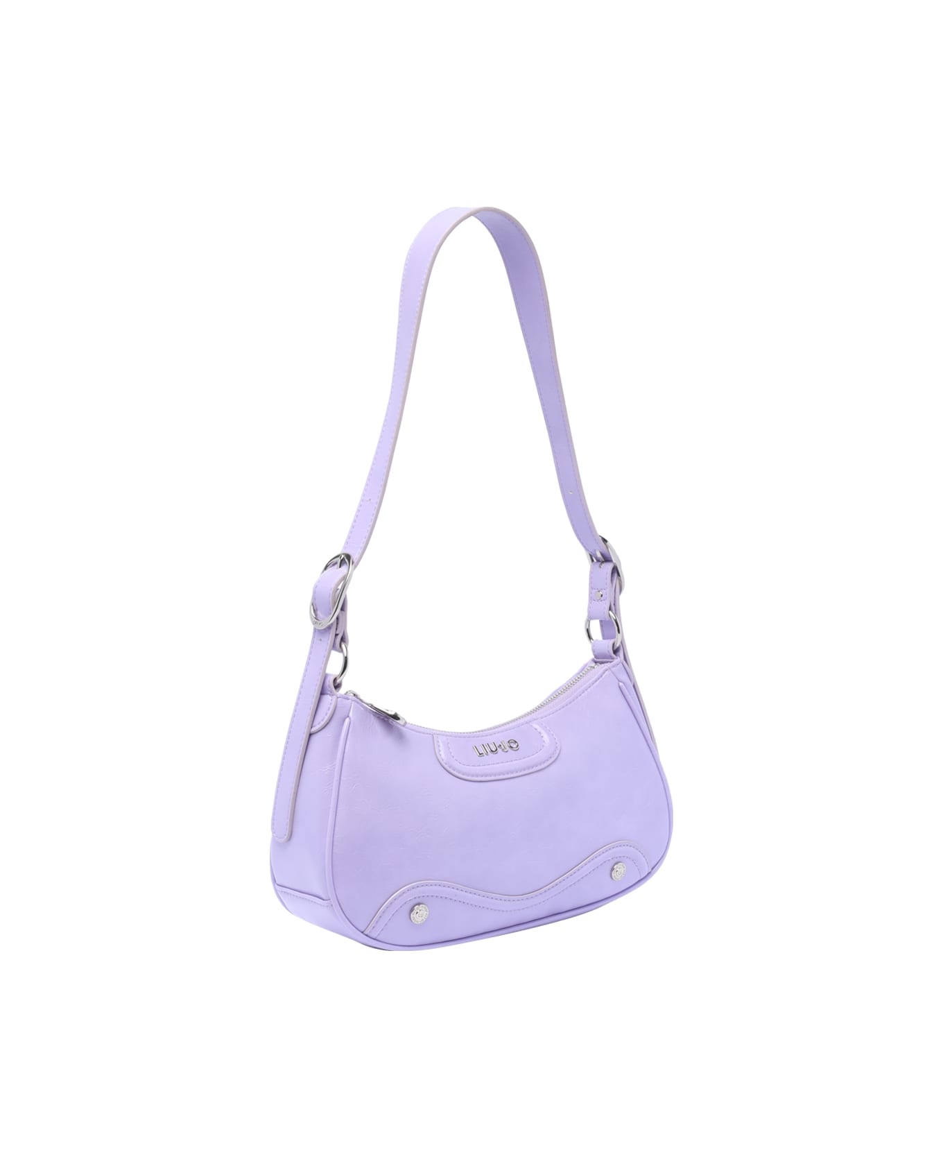 Liu-Jo Logo Shoulder Bag - Purple